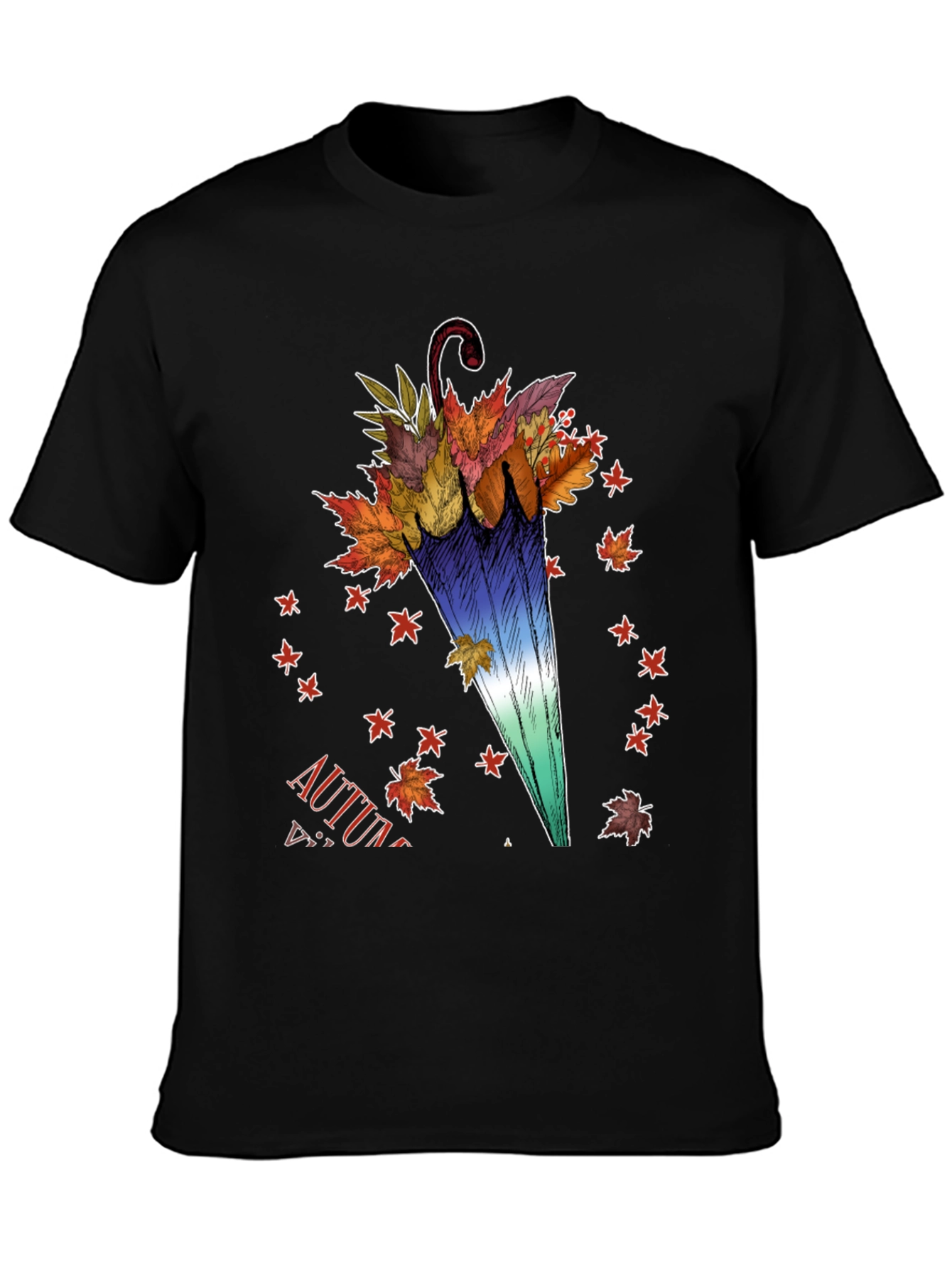 Autumn Umbrella T-Shirt