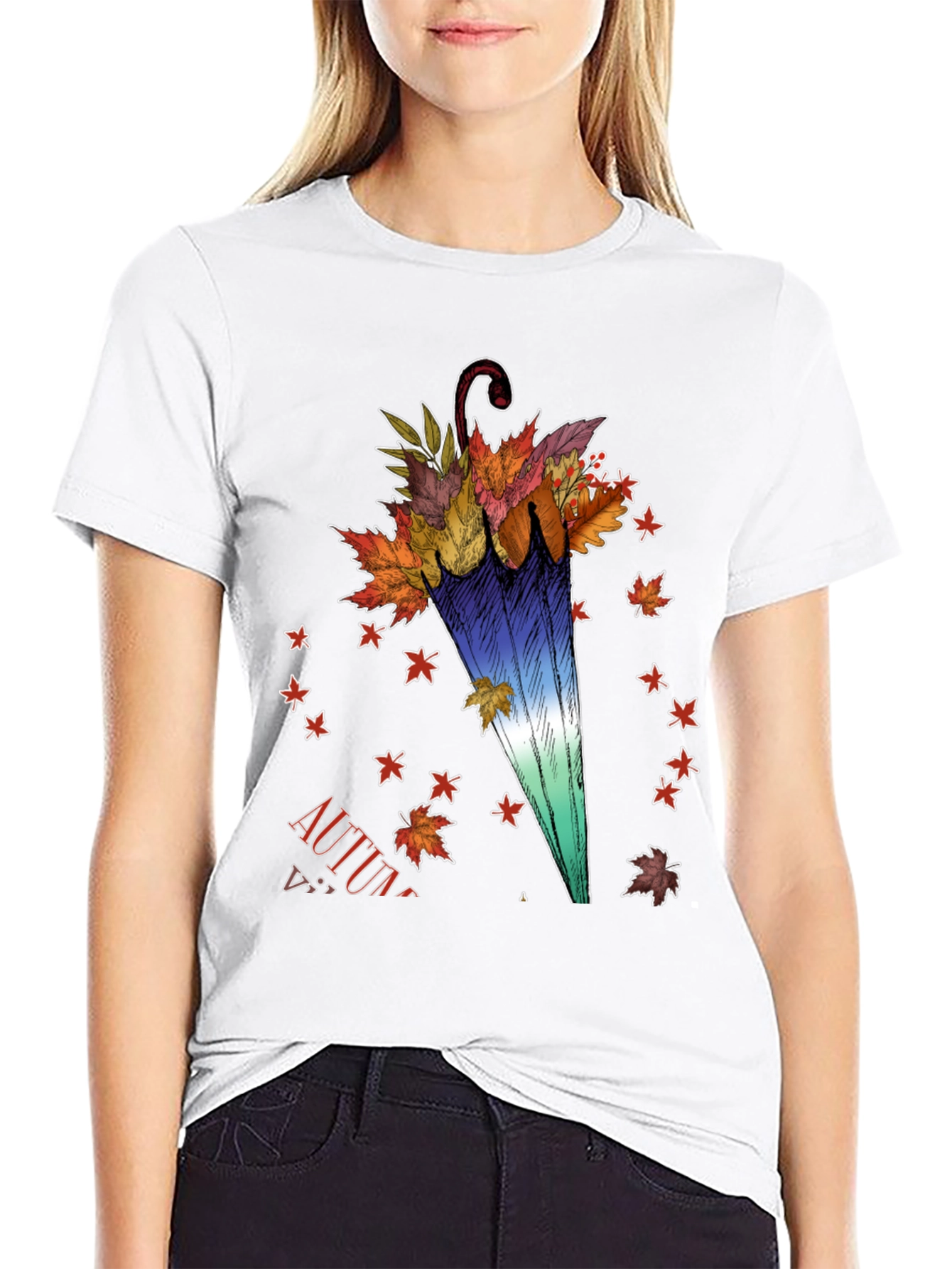 Autumn Umbrella T-Shirt