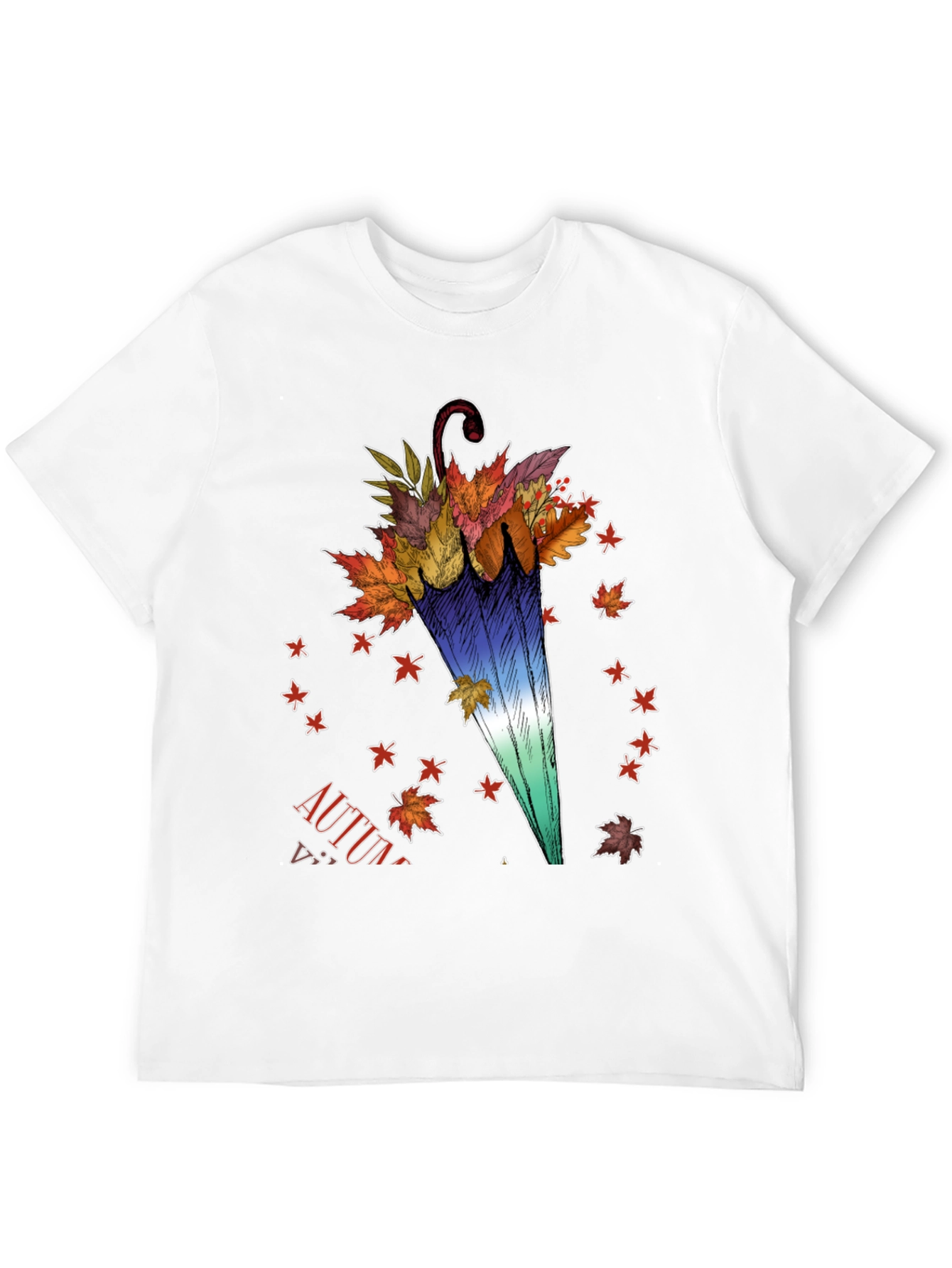 Autumn Umbrella T-Shirt