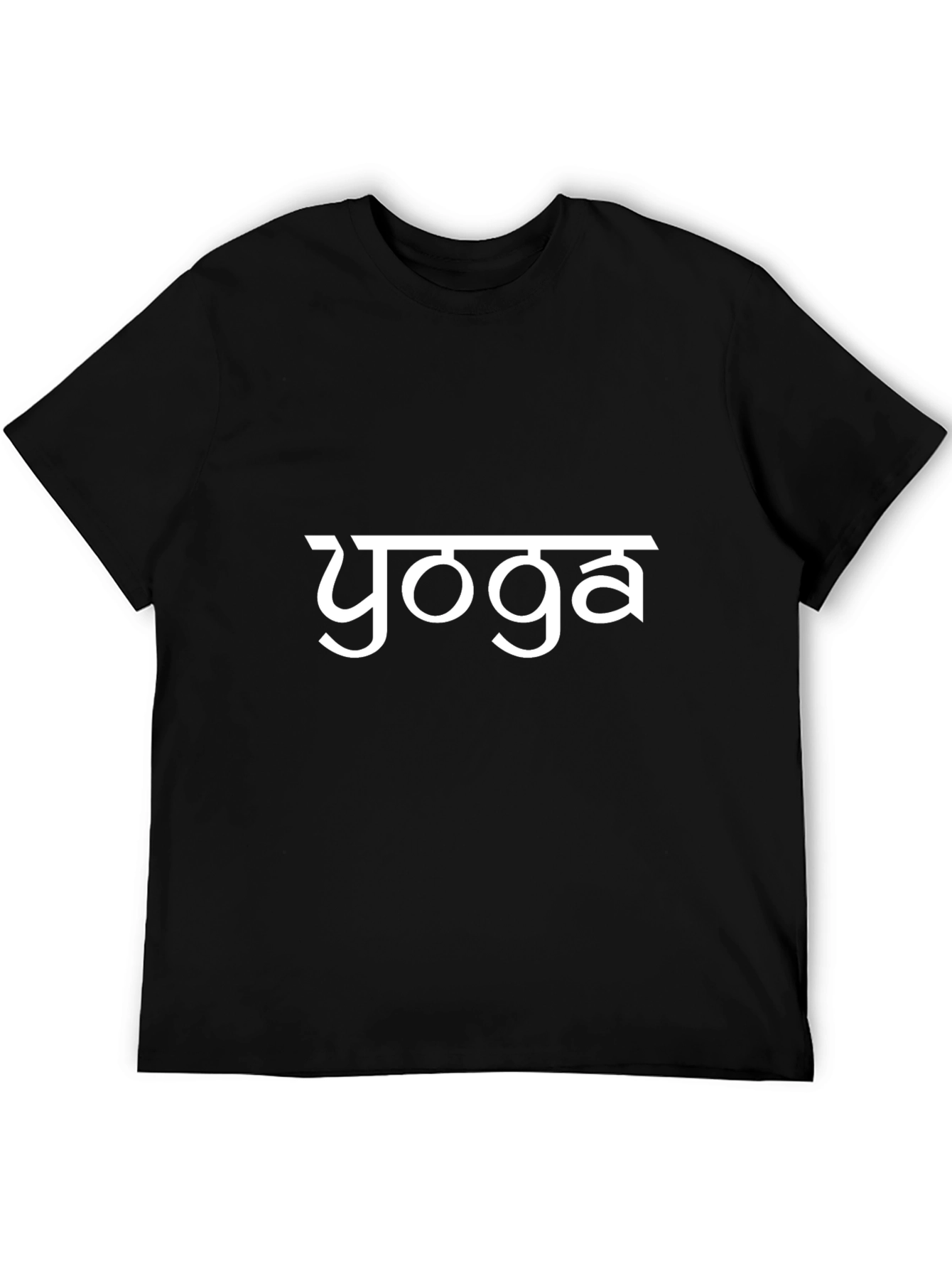 Yoga Text Graphic T-Shirt