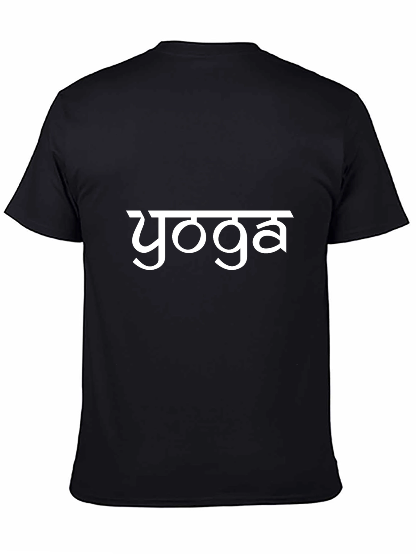 Yoga Text Graphic T-Shirt