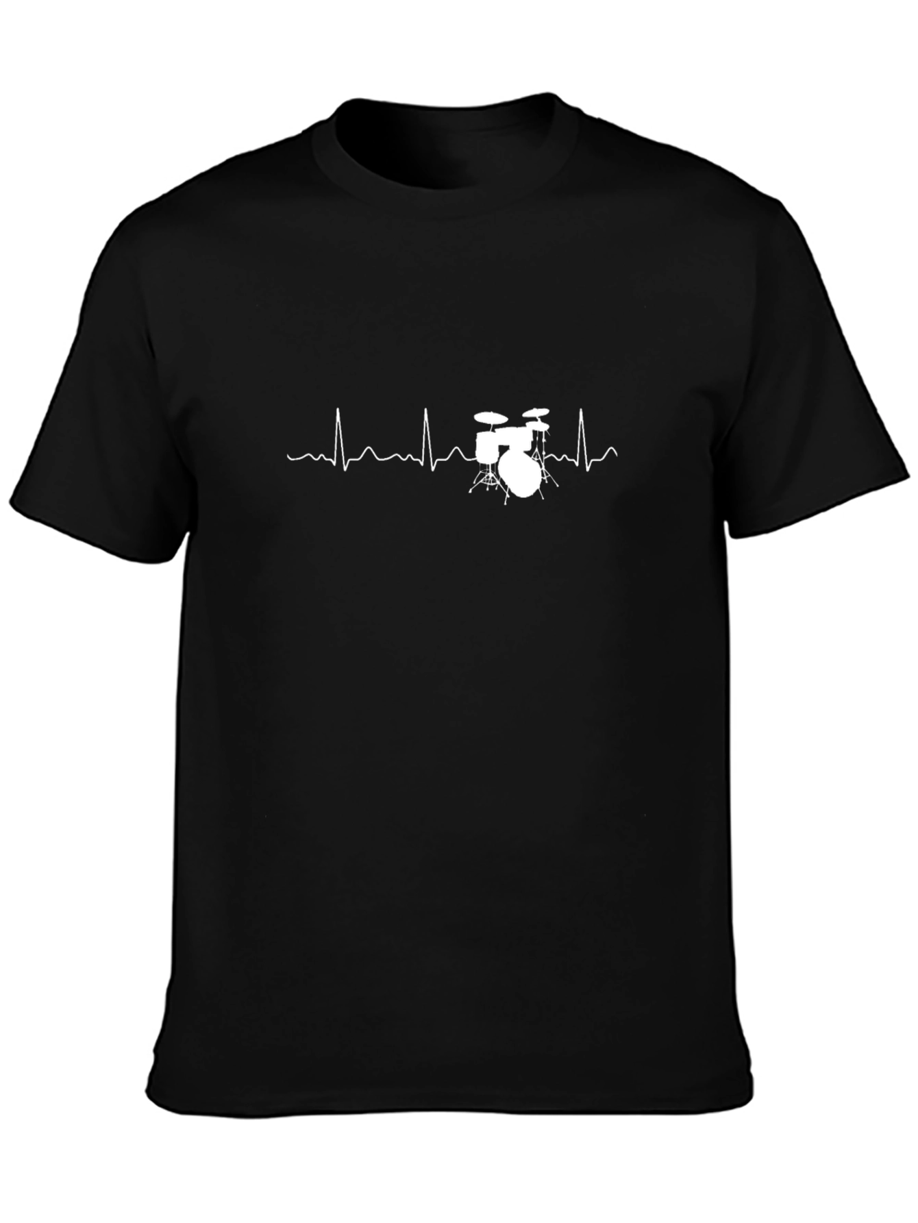 Drum Heartbeat T-Shirt - Musician Tee