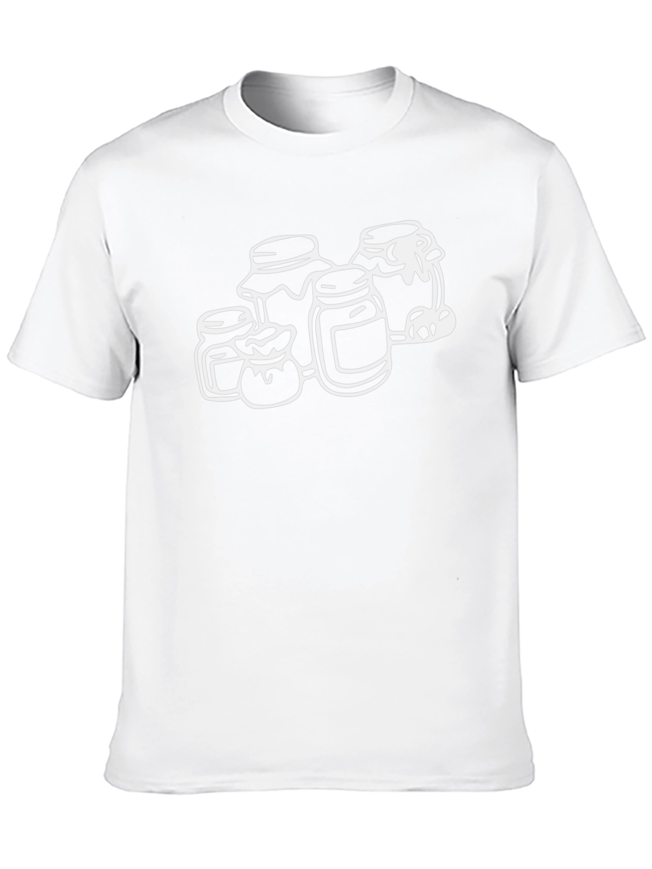 Jam Jars Graphic T-Shirt - Classic Crew Neck Tee