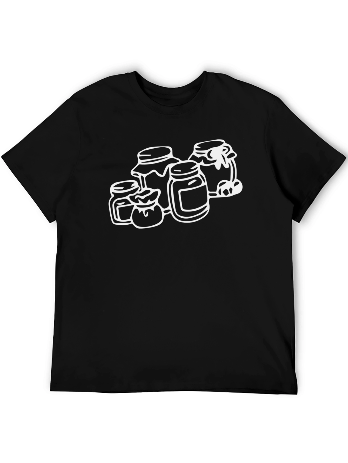 Jam Jars Graphic T-Shirt - Classic Crew Neck Tee