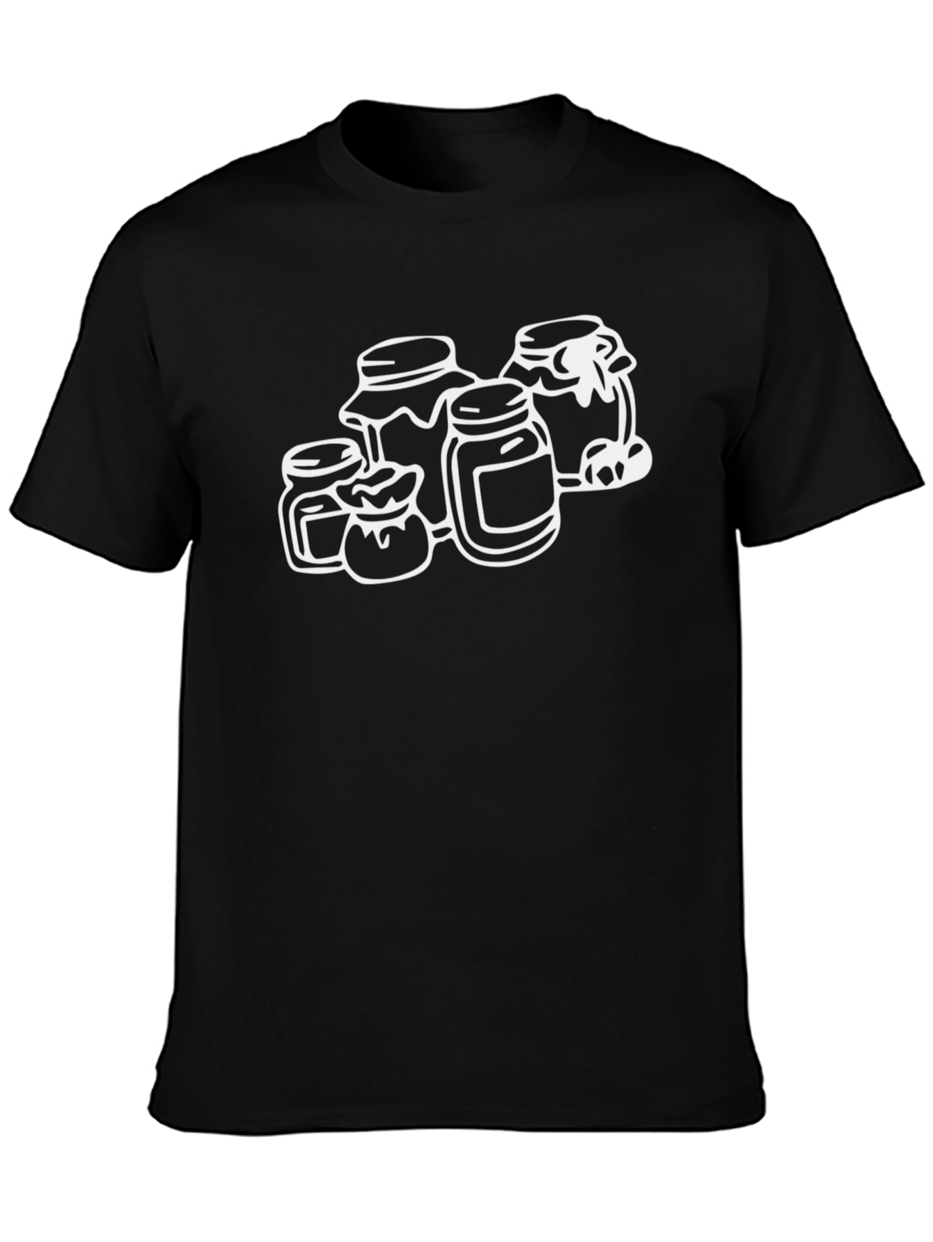 Jam Jars Graphic T-Shirt - Classic Crew Neck Tee