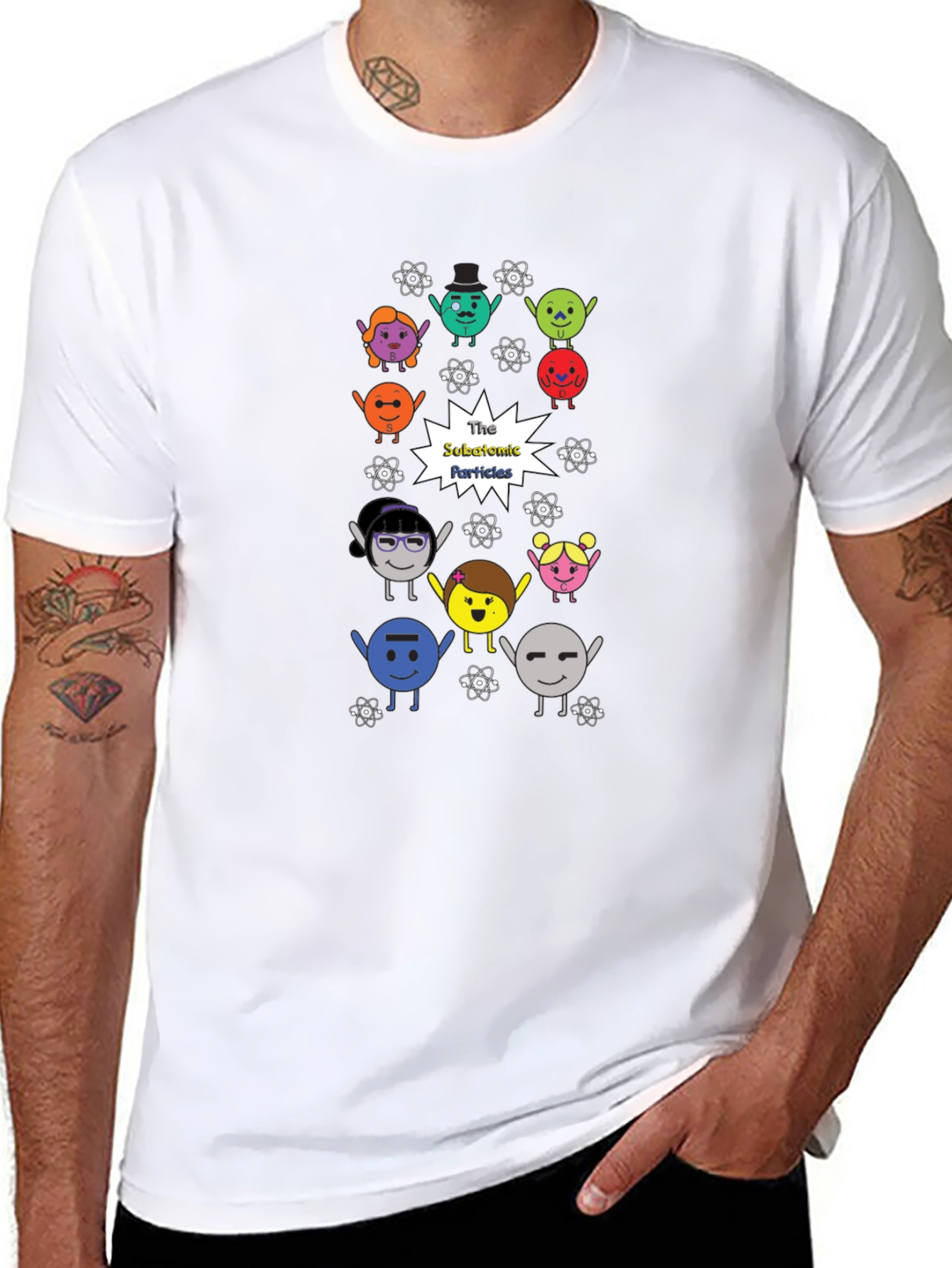 The Subatomic Particles Graphic Tee