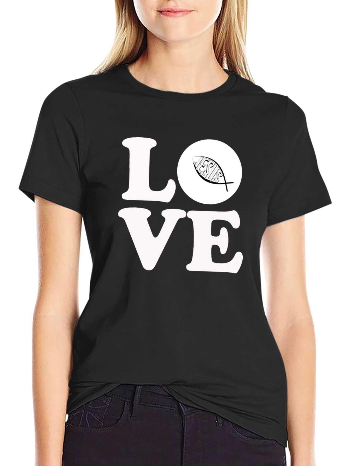 Love Jesus Christian T-Shirt