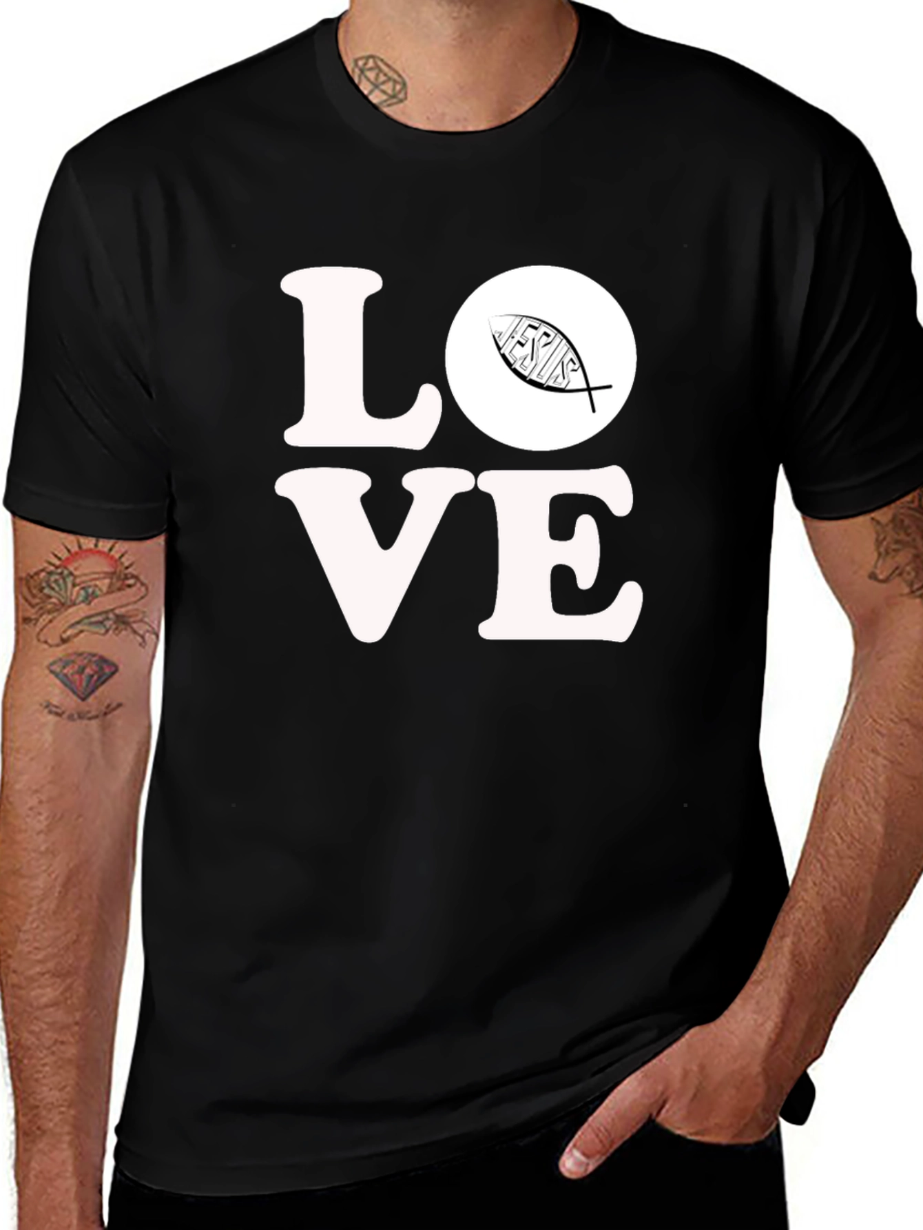 Love Jesus Christian T-Shirt