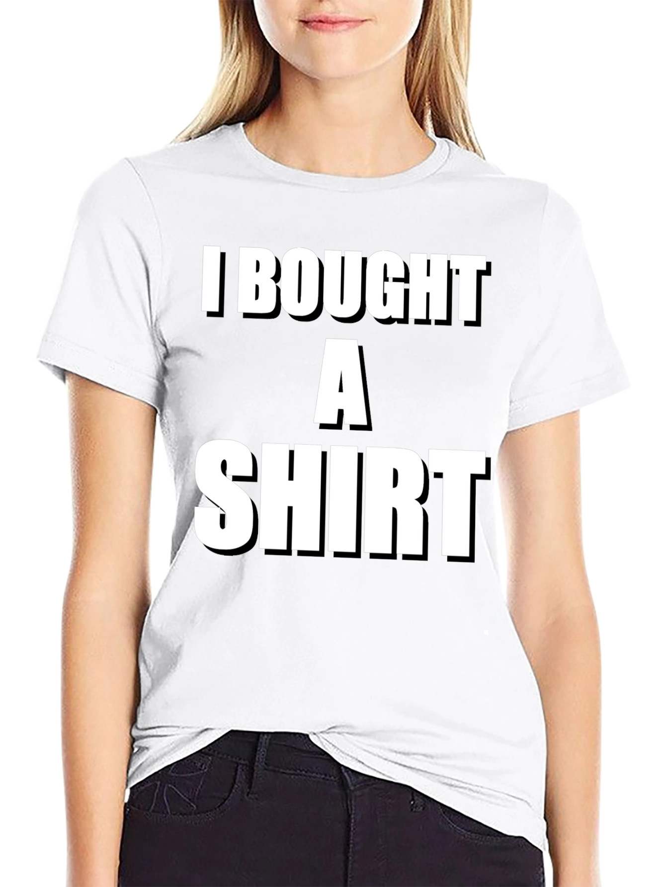 Funny I Bought A Shirt Graphic Tee