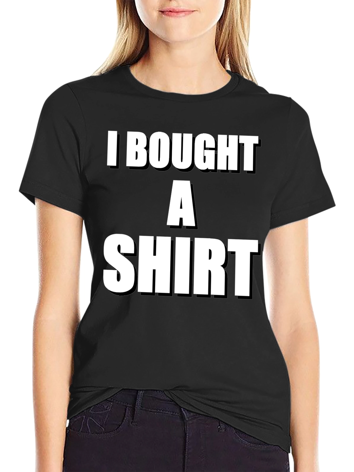 Funny I Bought A Shirt Graphic Tee