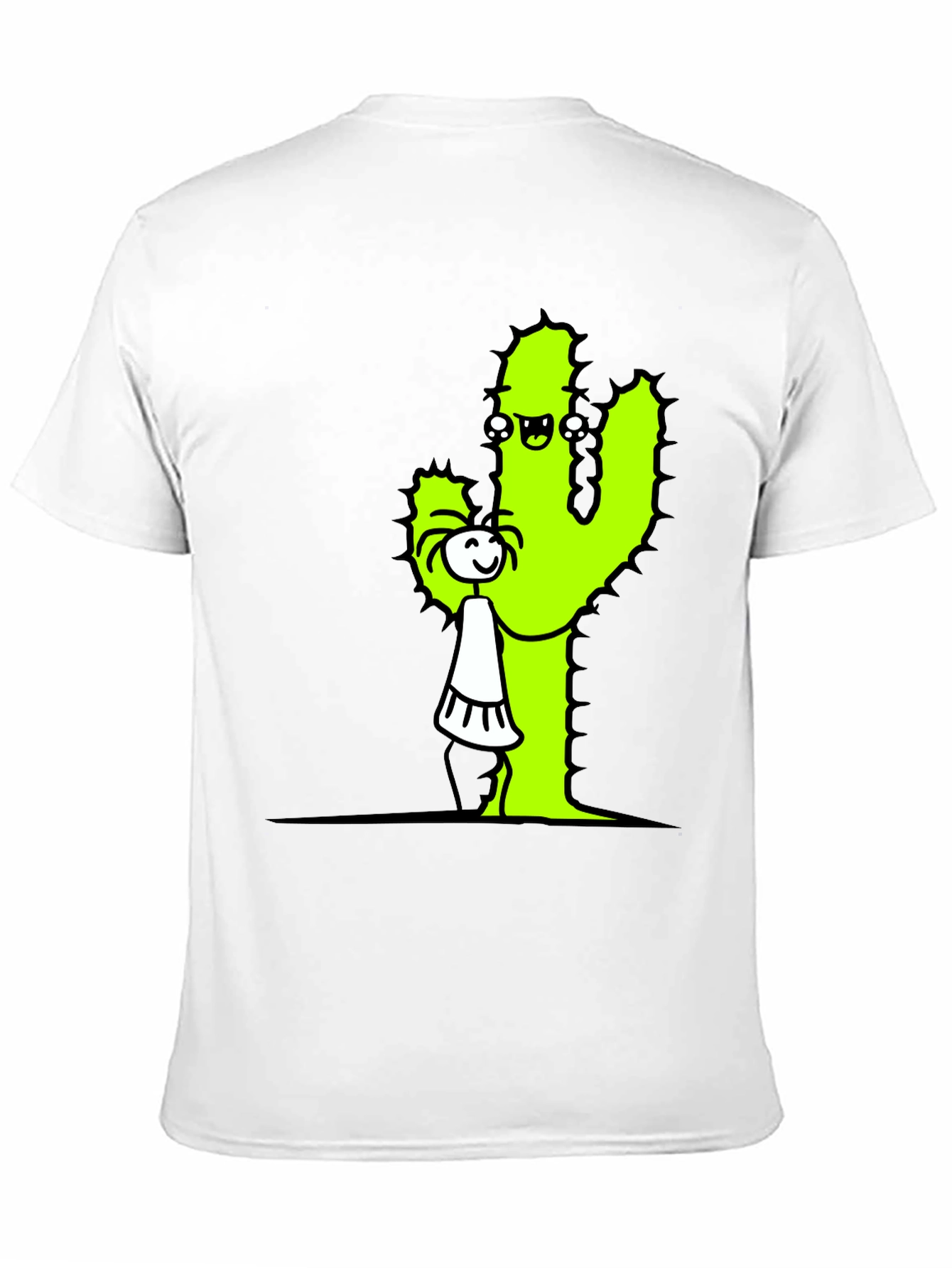 Cactus Hug T-Shirt - Funny Graphic Tee