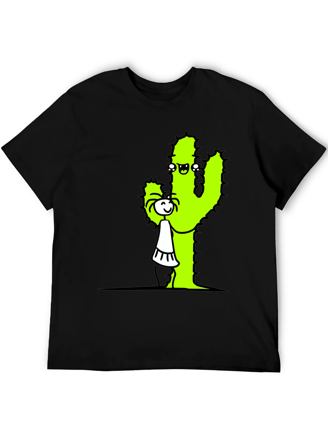 Cactus Hug T-Shirt - Funny Graphic Tee