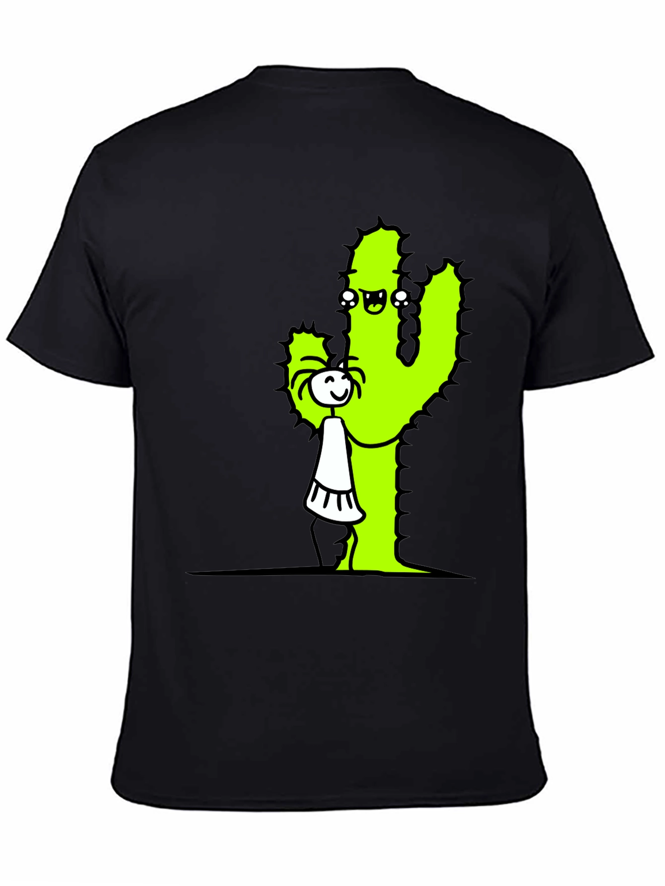 Cactus Hug T-Shirt - Funny Graphic Tee