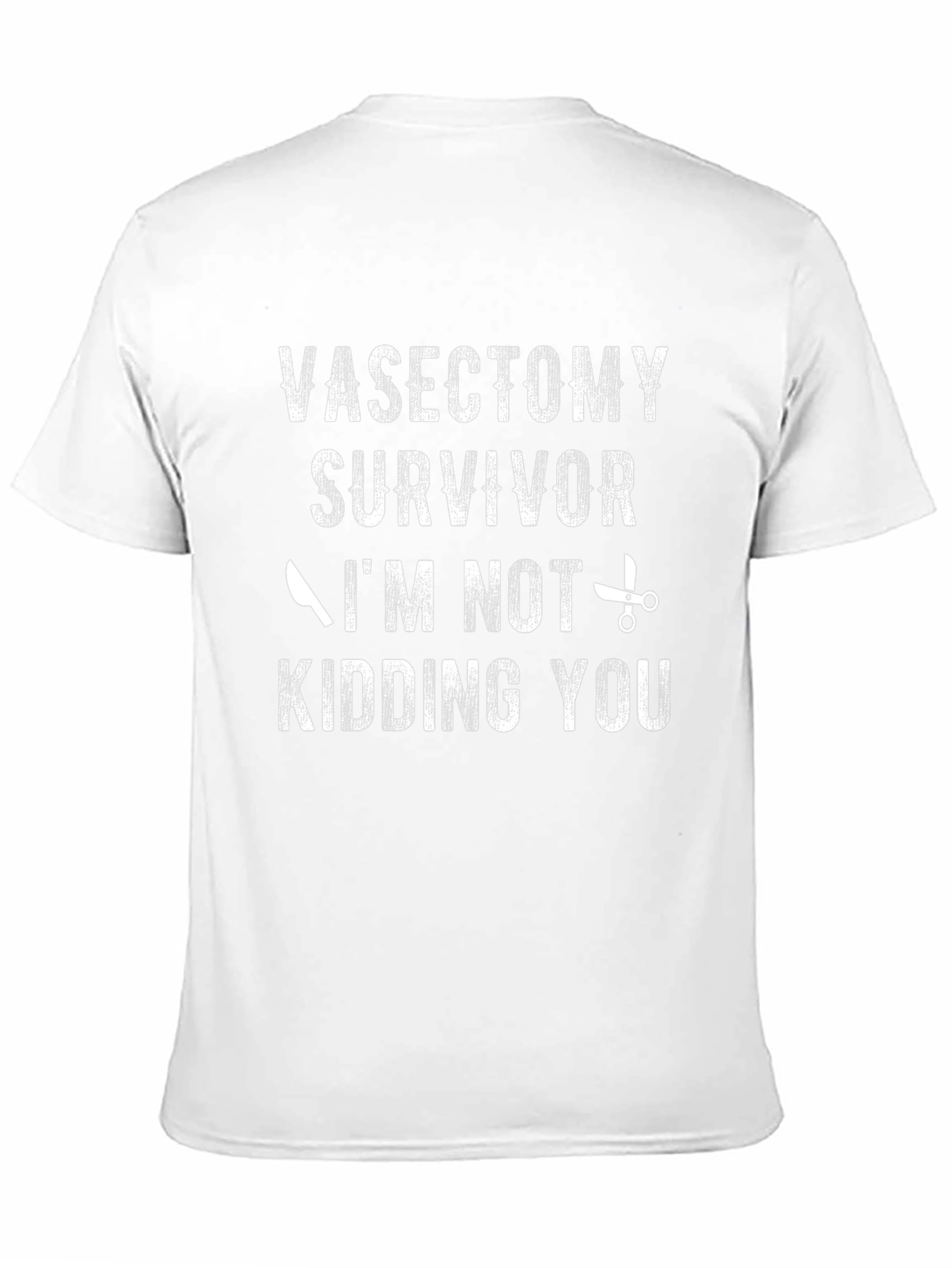 Vasectomy Survivor Humor Graphic Tee