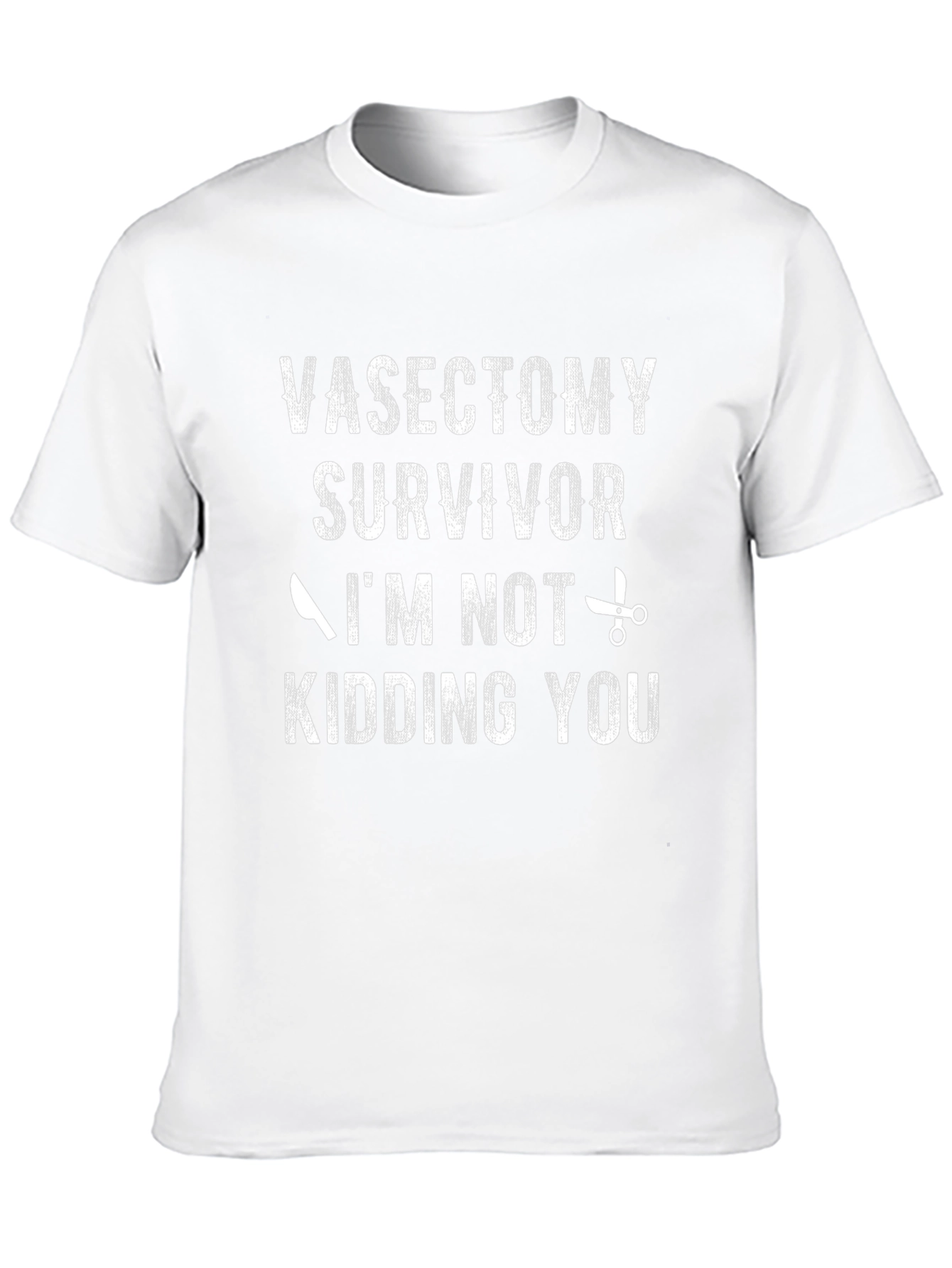 Vasectomy Survivor Humor Graphic Tee