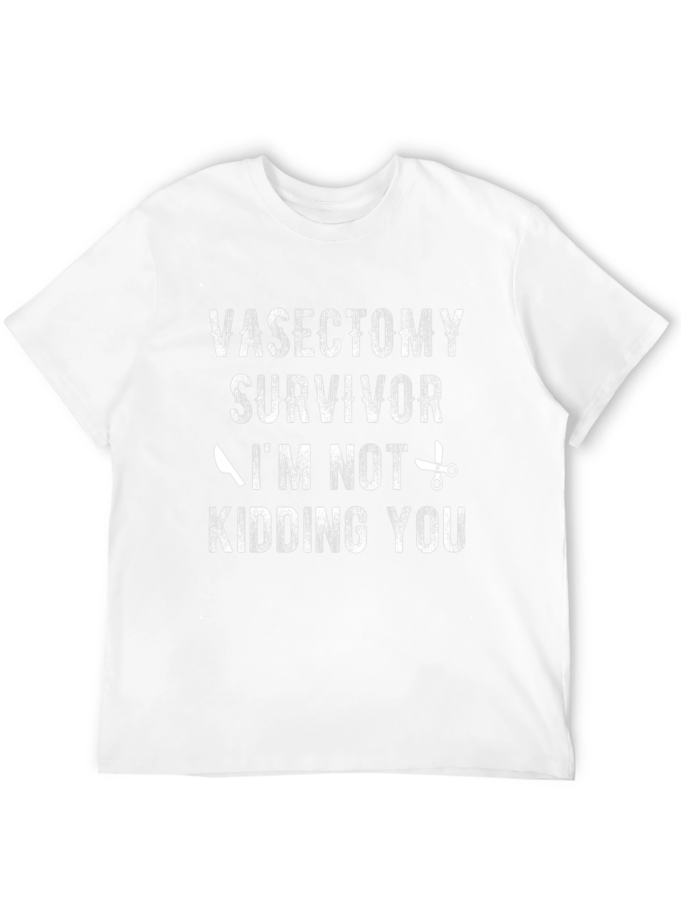 Vasectomy Survivor Humor Graphic Tee