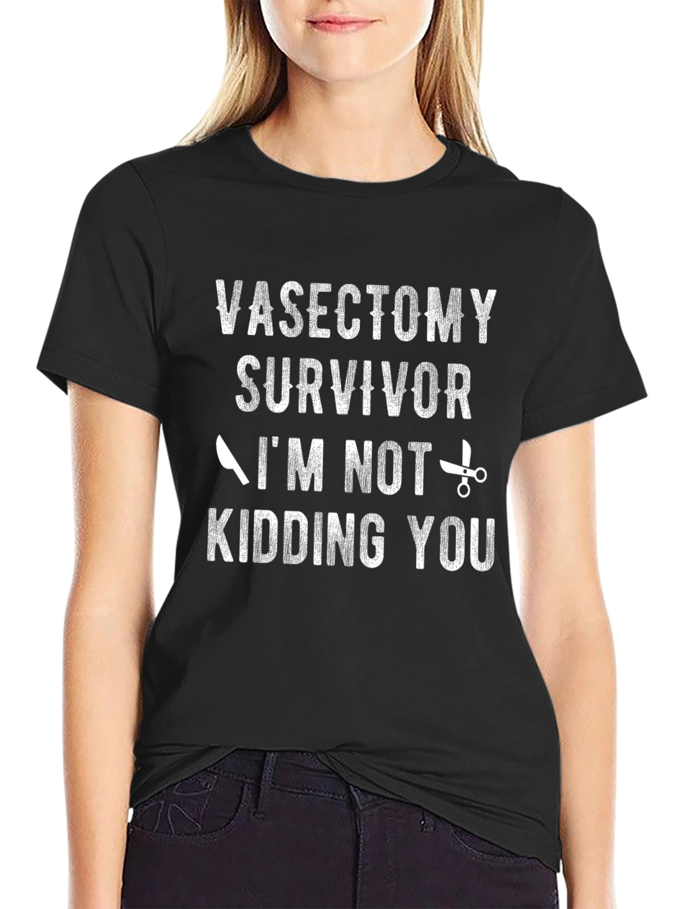 Vasectomy Survivor Humor Graphic Tee