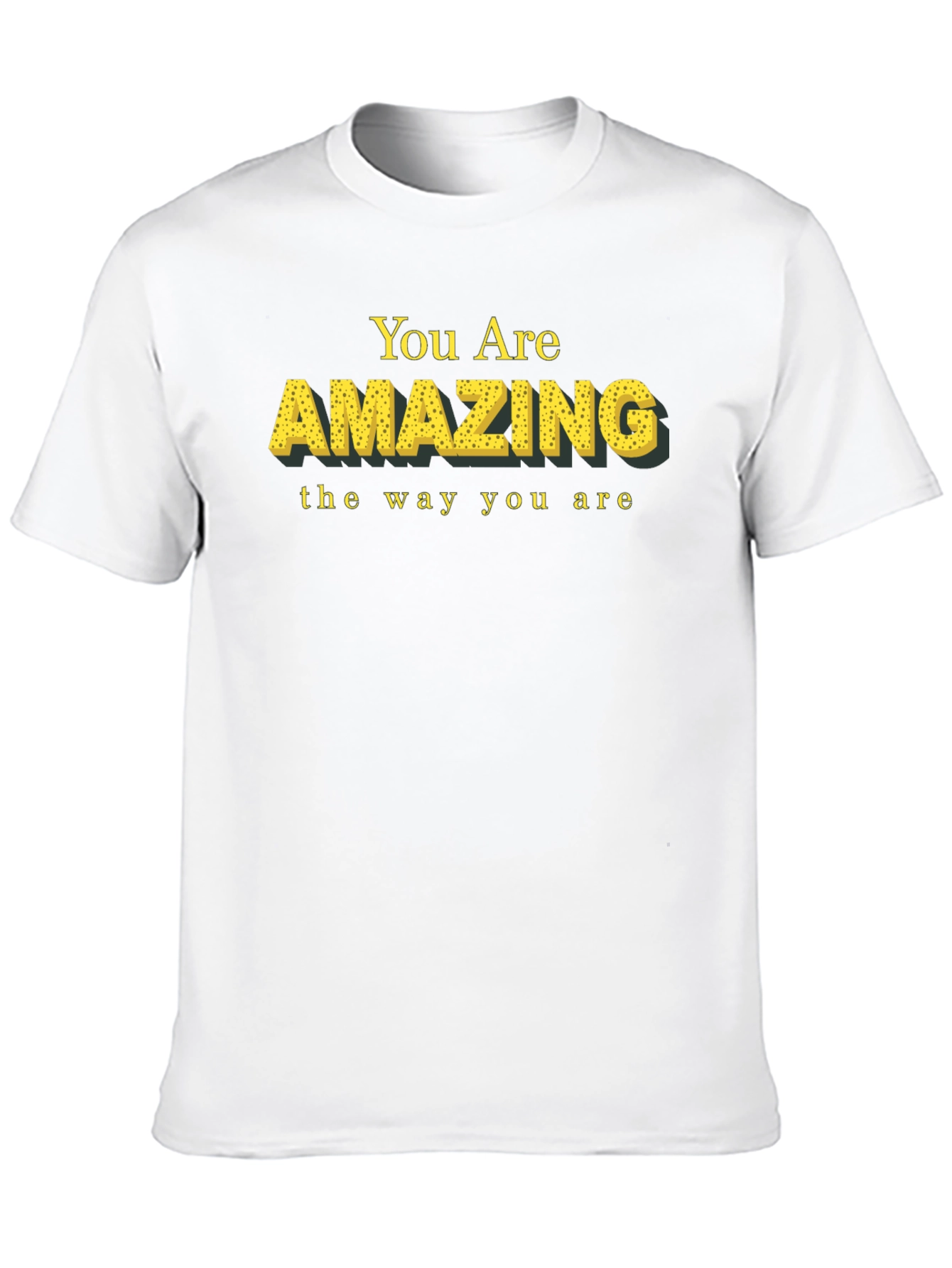 You Are Amazing Graphic Tee - Black