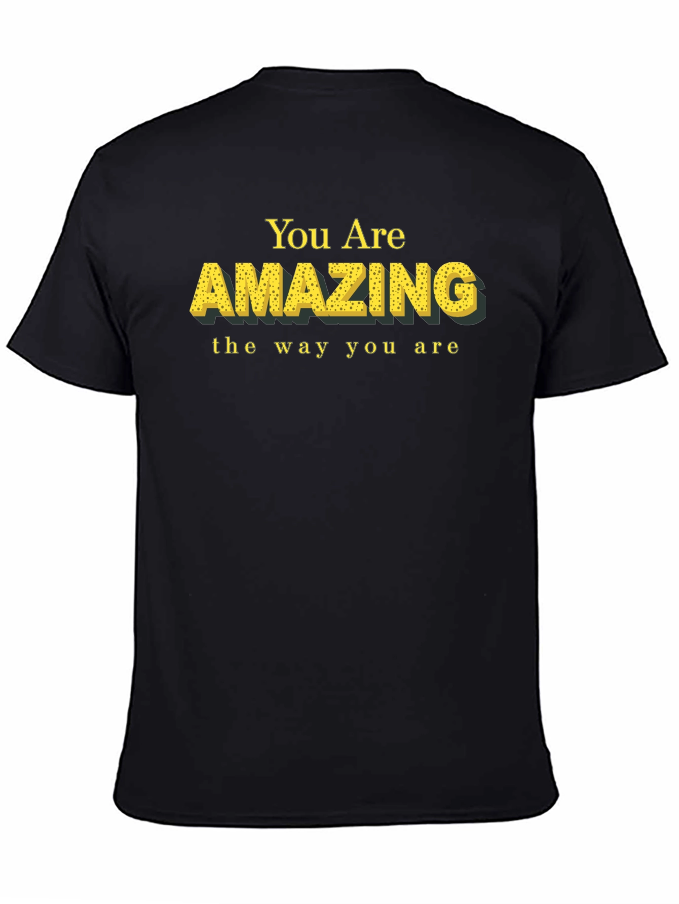 You Are Amazing Graphic Tee - Black