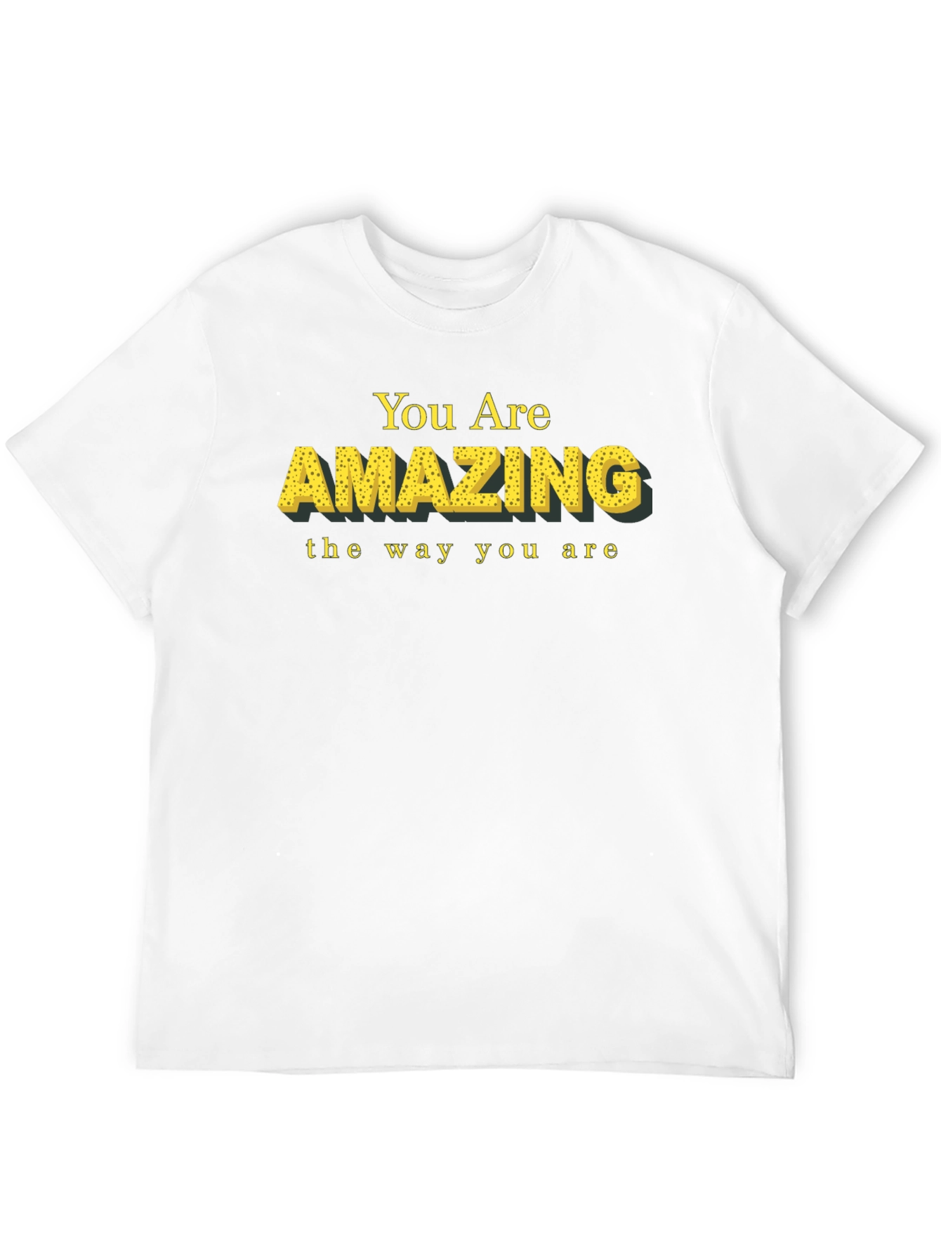 You Are Amazing Graphic Tee - Black