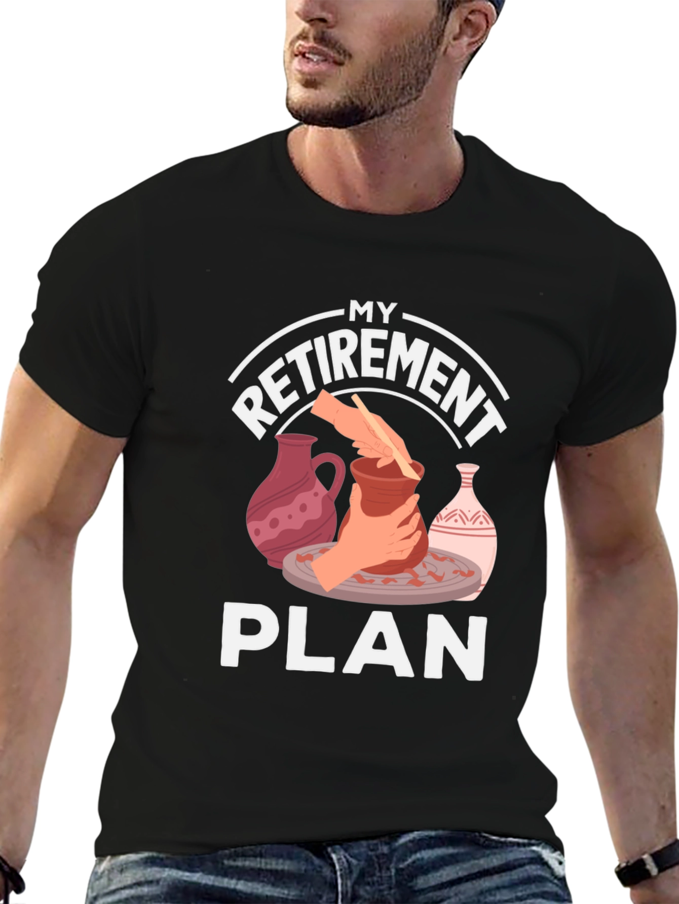 My Retirement Plan Pottery T-Shirt