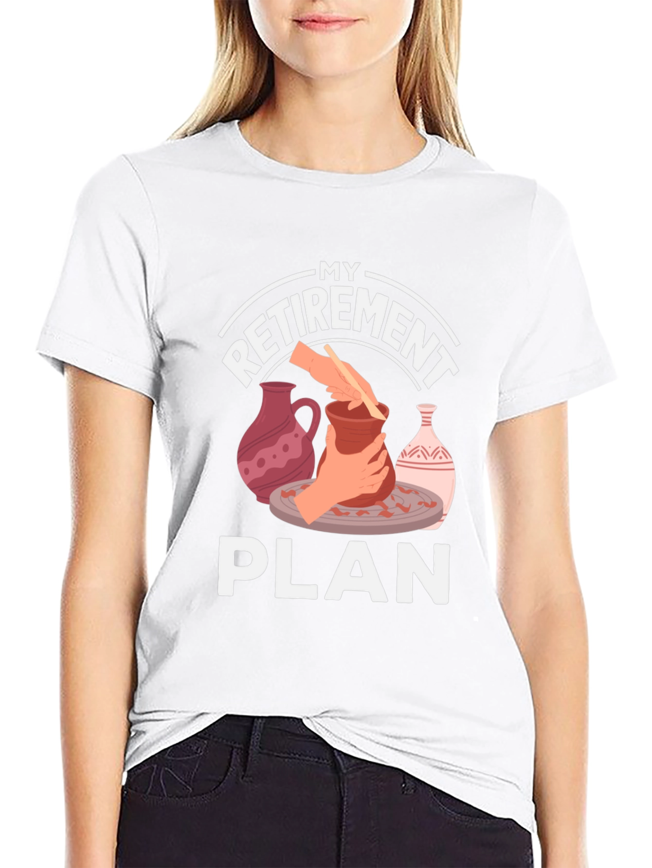 My Retirement Plan Pottery T-Shirt