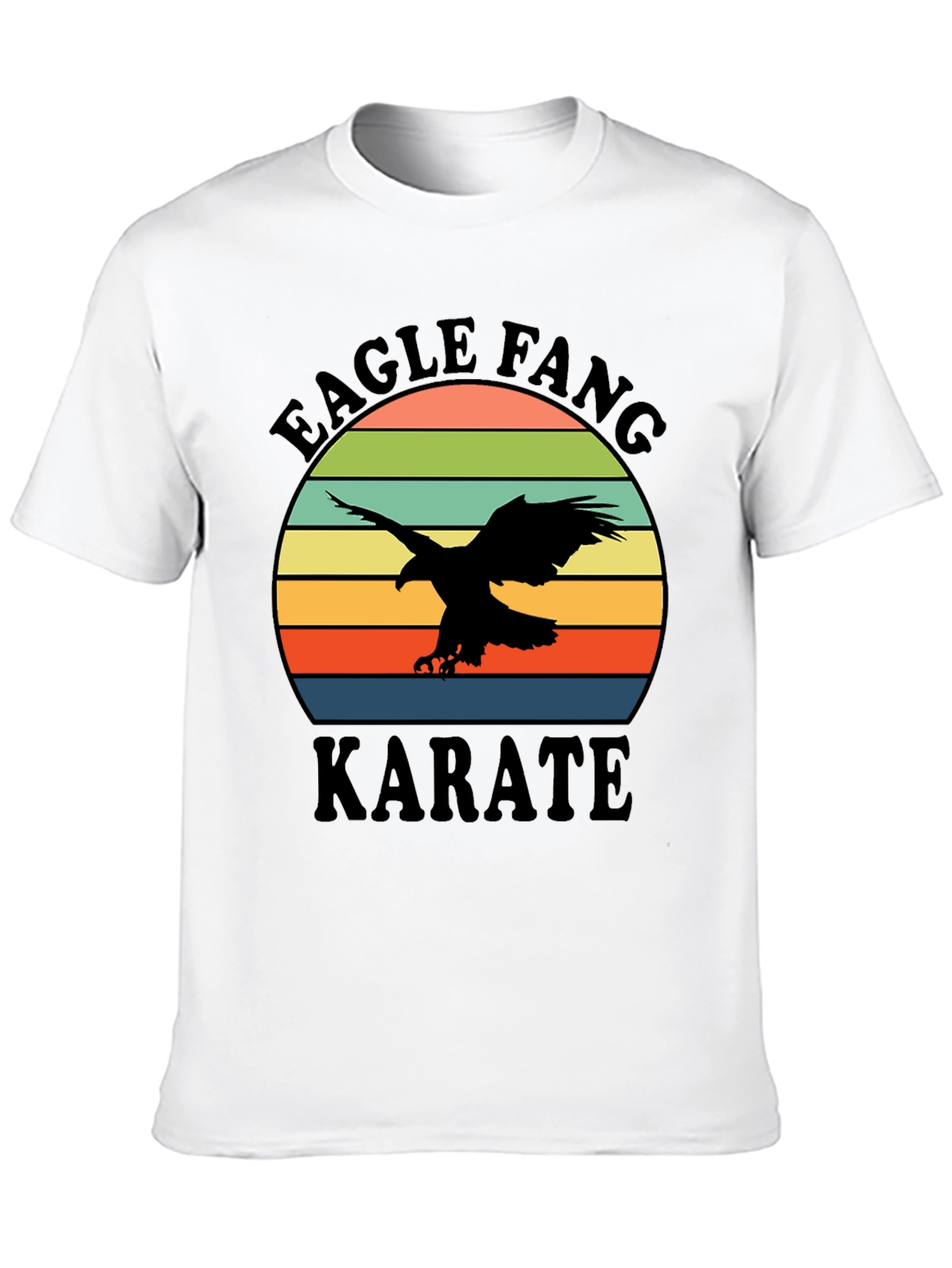 Eagle Fang Karate T-Shirt Retro Design