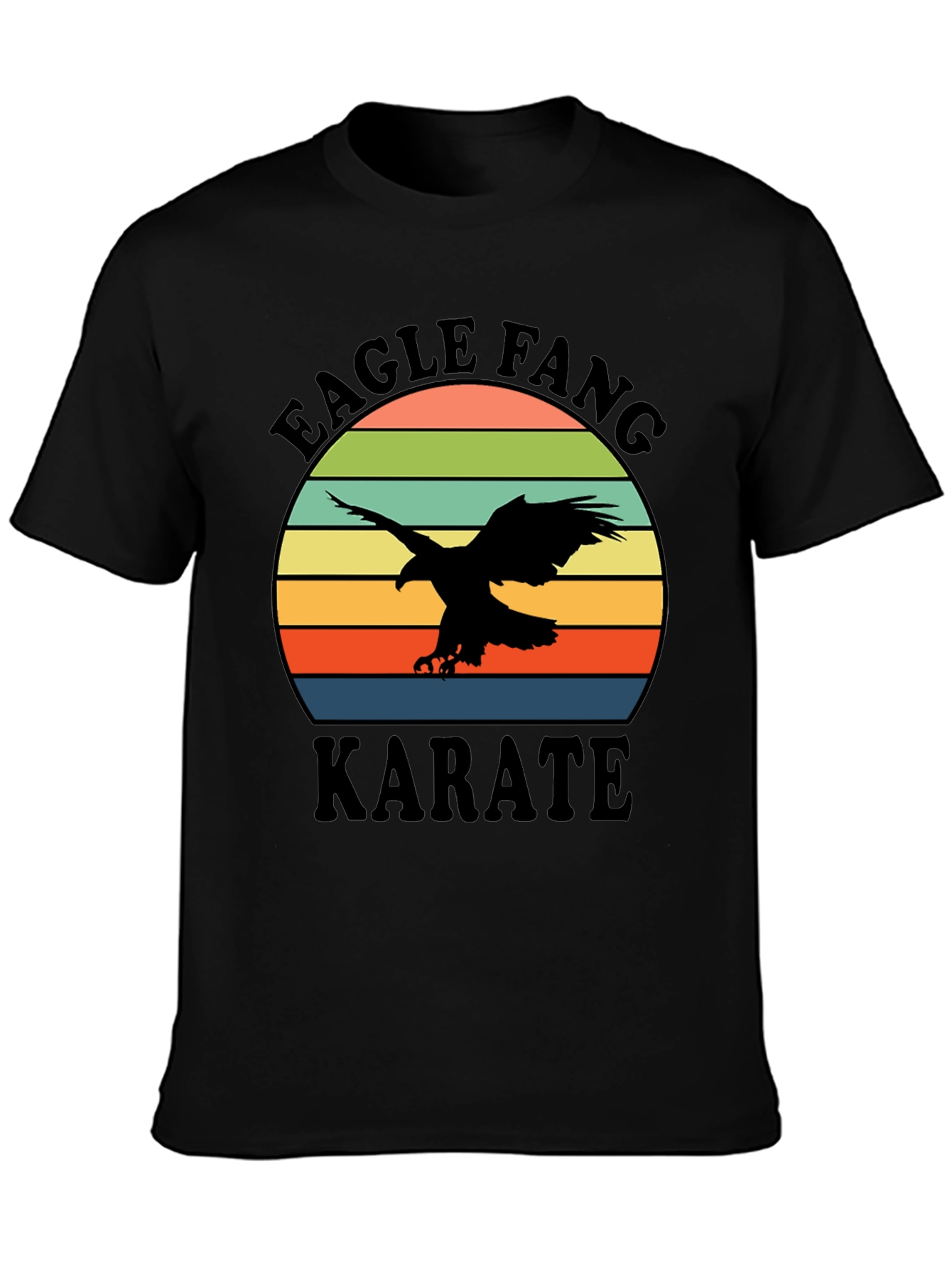Eagle Fang Karate T-Shirt Retro Design