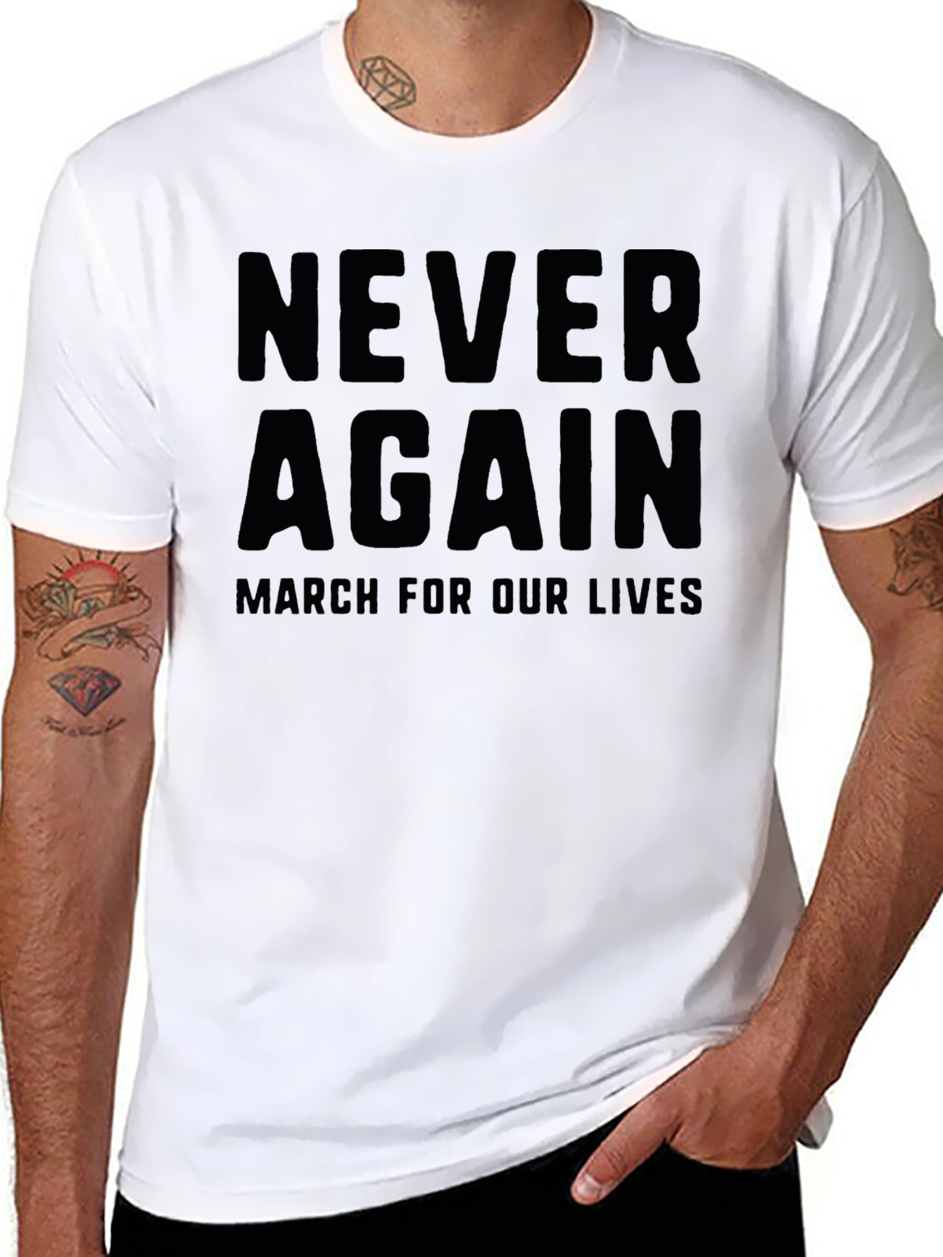 Never Again March For Our Lives T-Shirt