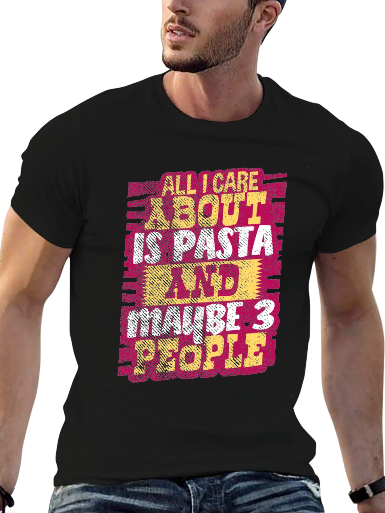 Pasta Lover T-Shirt - Funny Graphic Tee