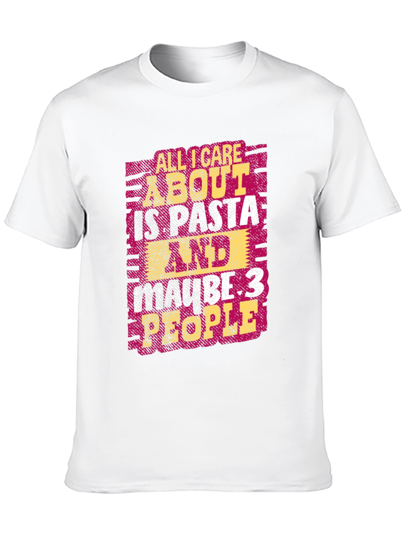 Pasta Lover T-Shirt - Funny Graphic Tee