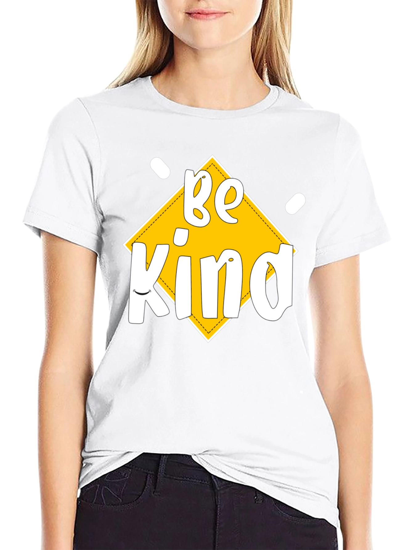 Be Kind Graphic Tee - Black T-Shirt