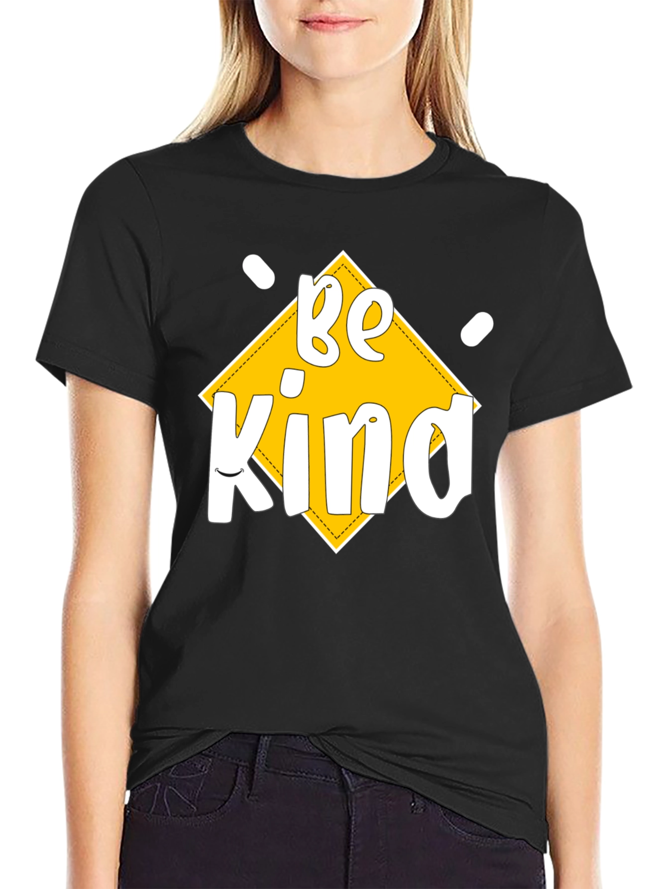 Be Kind Graphic Tee - Black T-Shirt