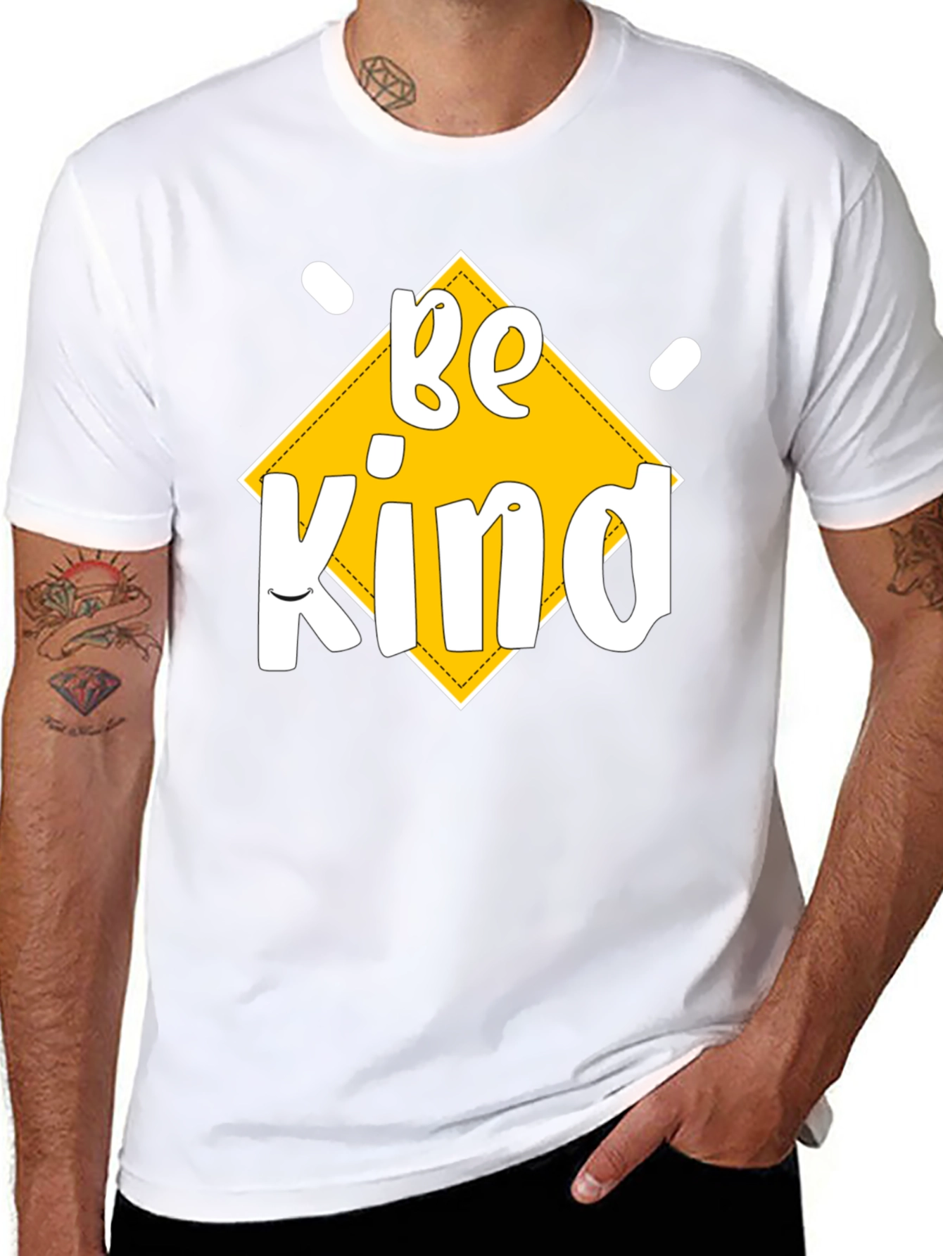 Be Kind Graphic Tee - Black T-Shirt