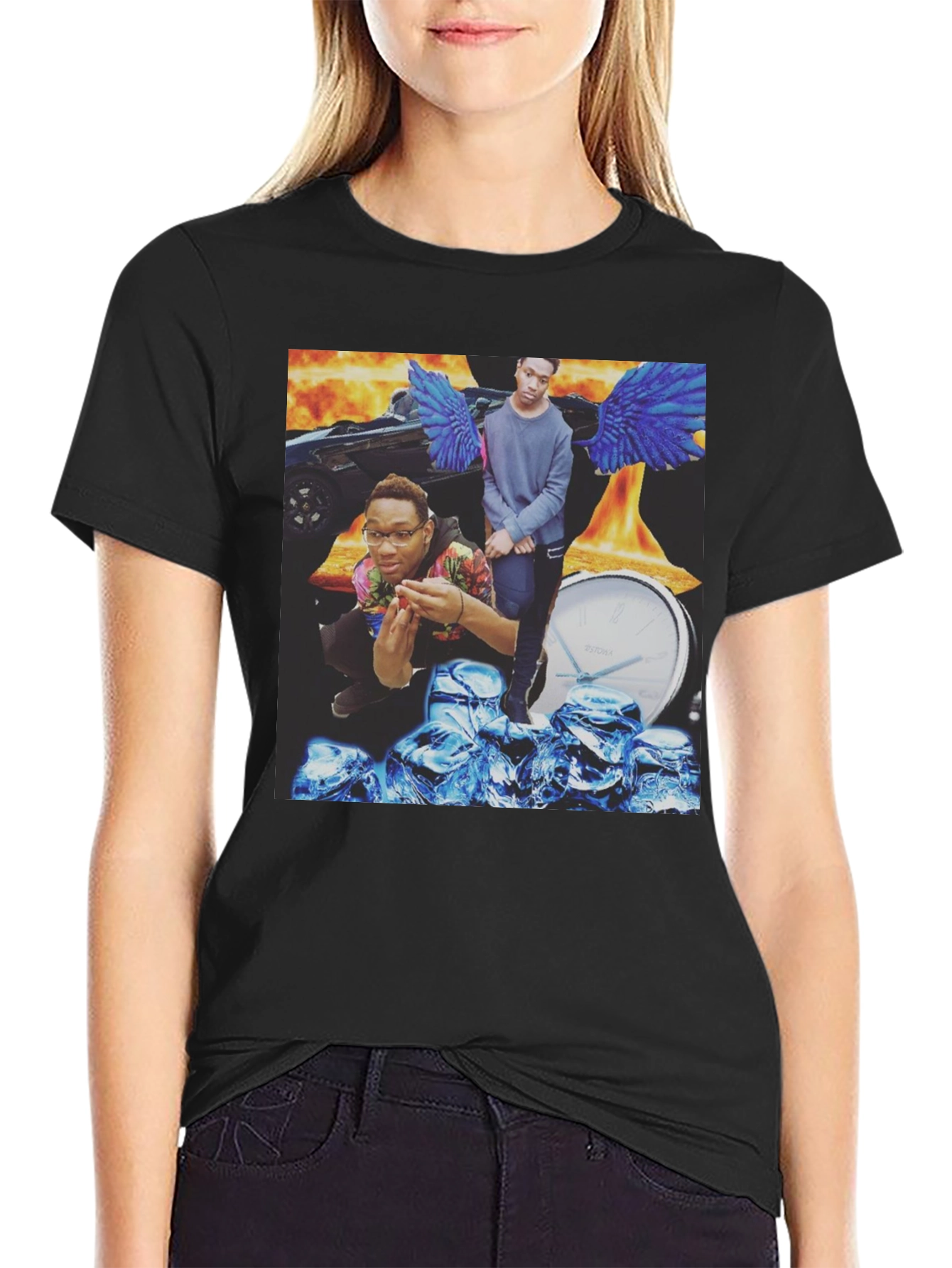 Mens Graphic Print T-Shirt - Unique Design