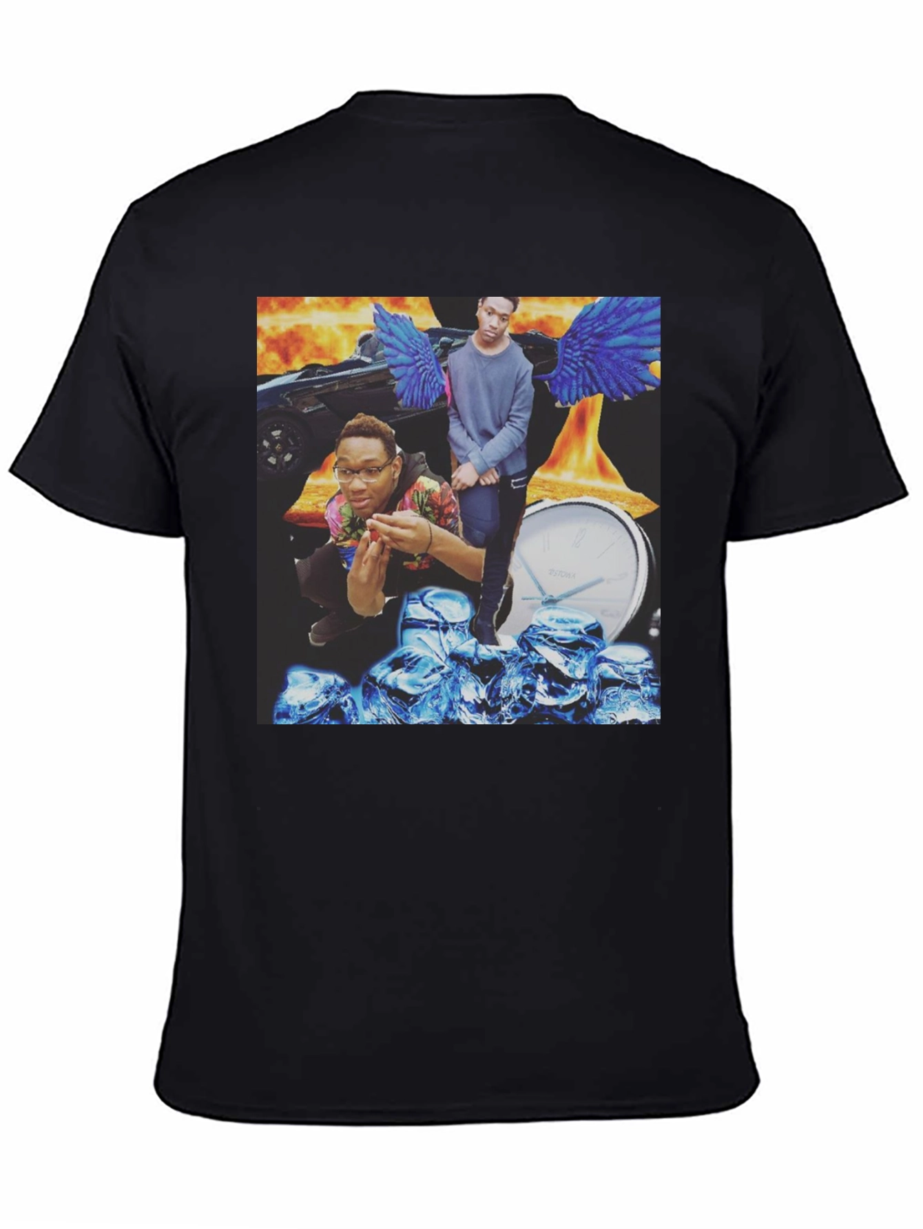 Mens Graphic Print T-Shirt - Unique Design