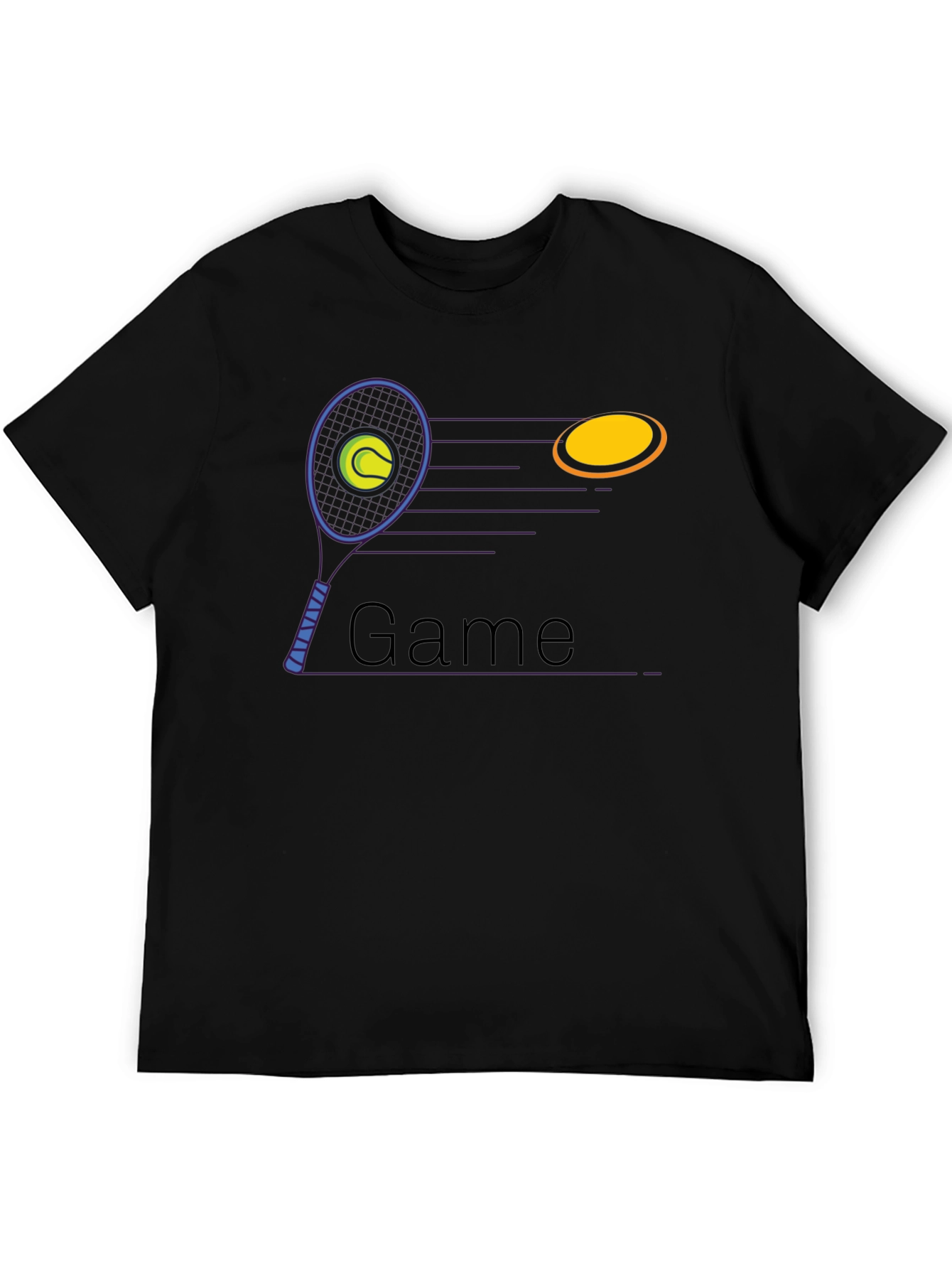 Game On: Tennis Racket Graphic Tee