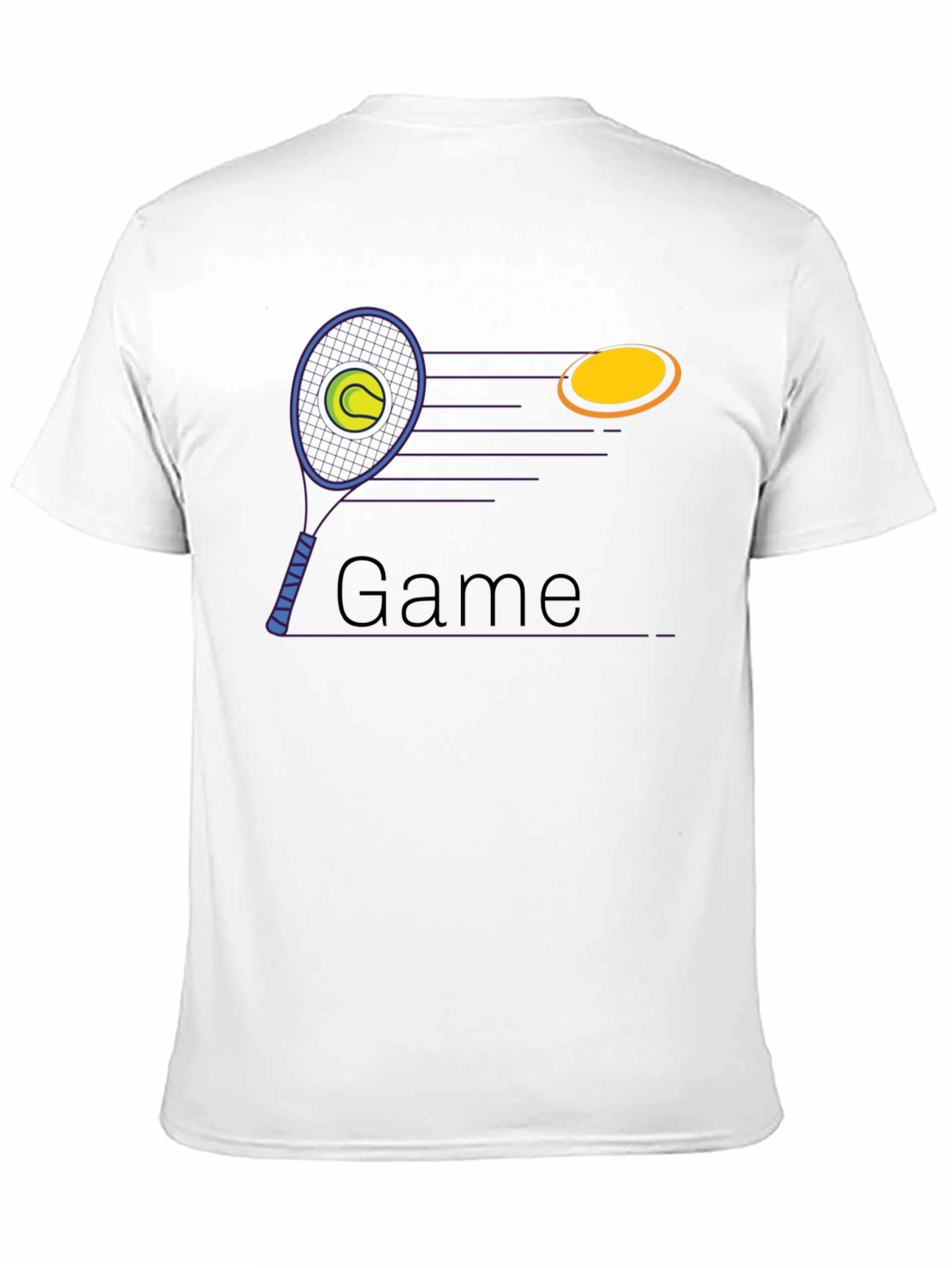 Game On: Tennis Racket Graphic Tee