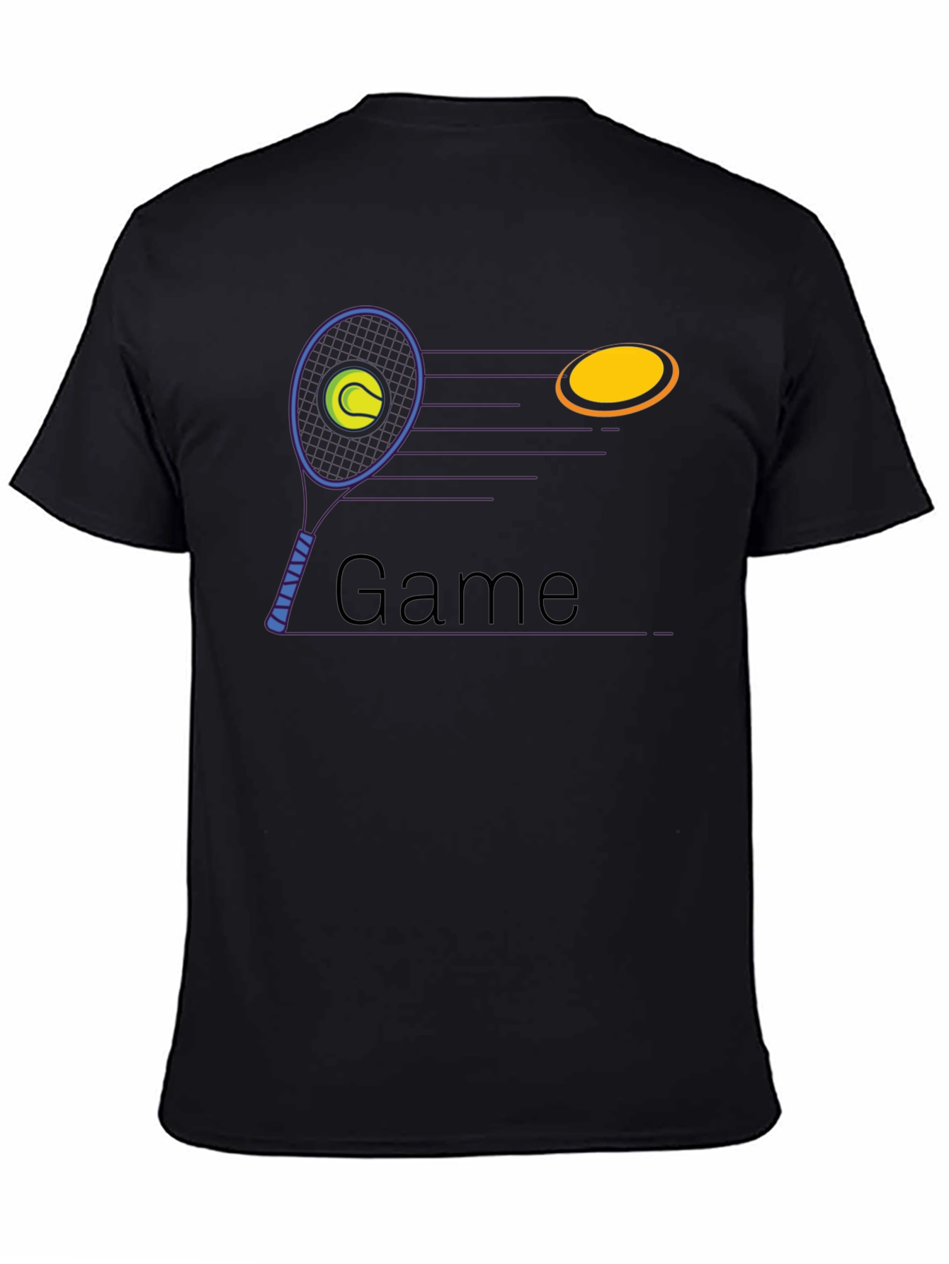 Game On: Tennis Racket Graphic Tee