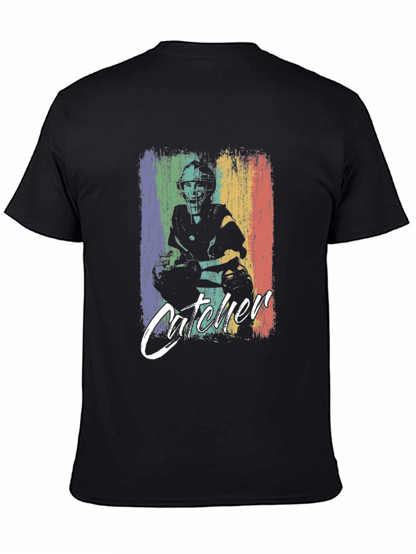 Catcher Graphic Tee - Baseball Fan Shirt