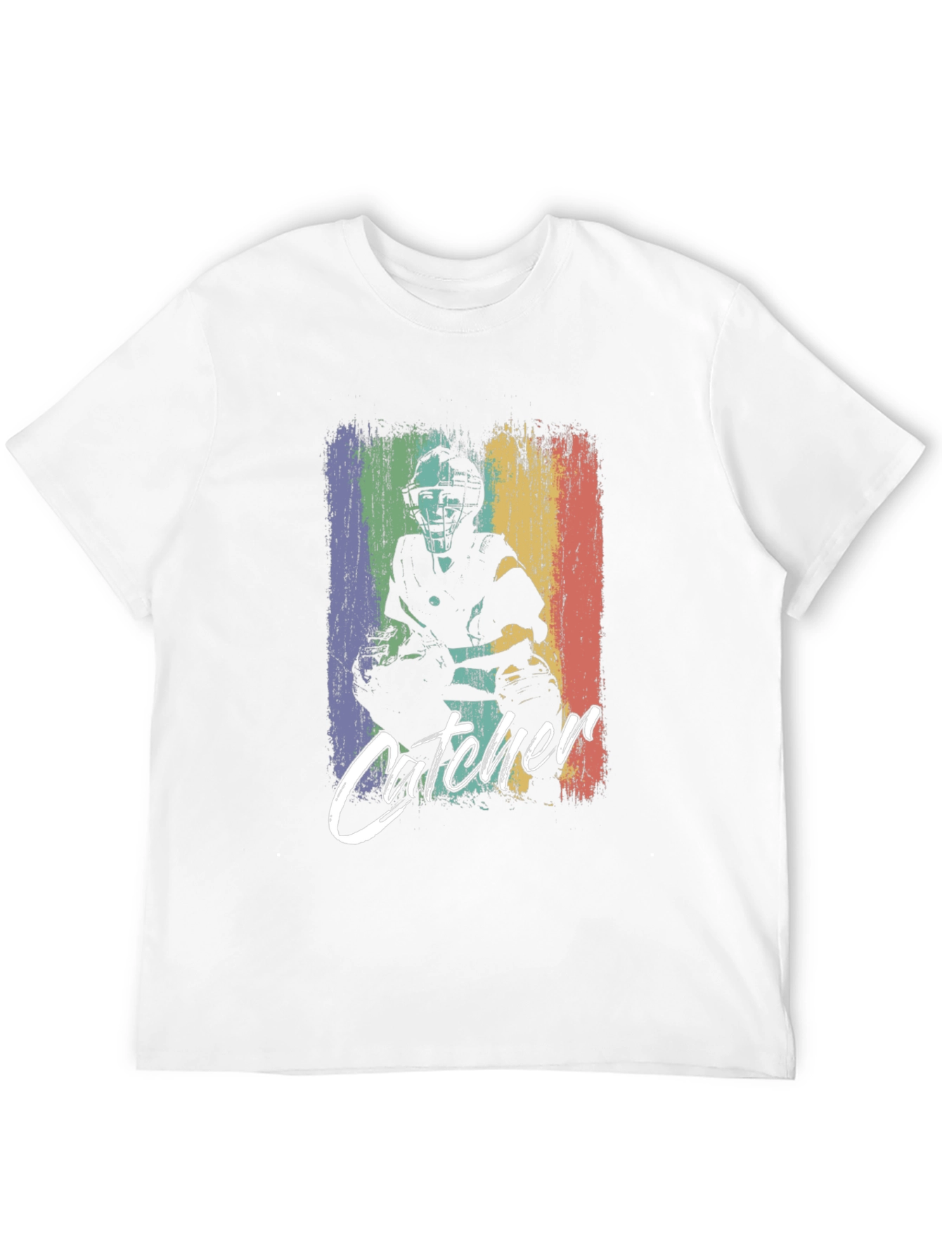Catcher Graphic Tee - Baseball Fan Shirt