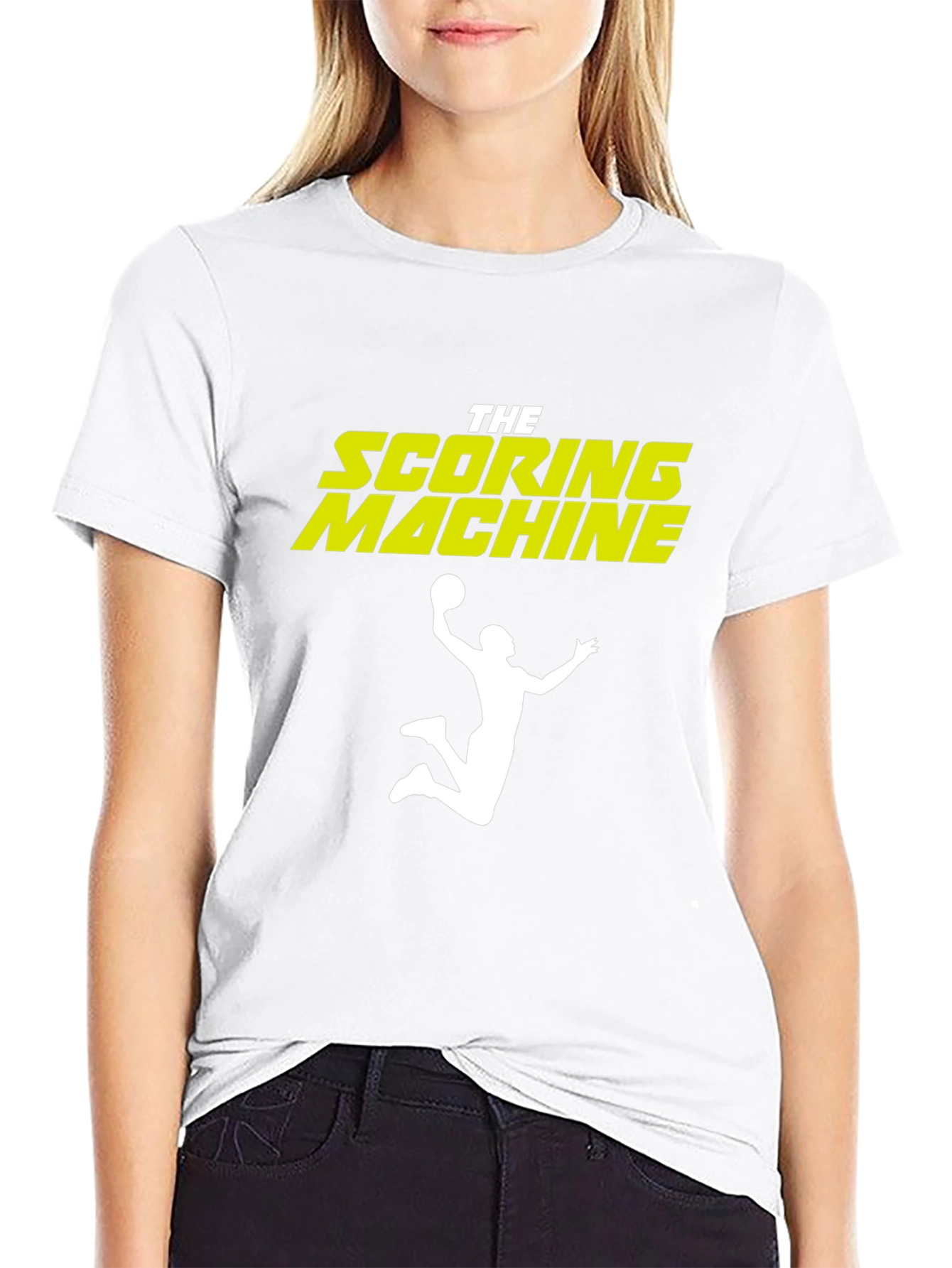 The Scoring Machine Basketball Graphic Tee