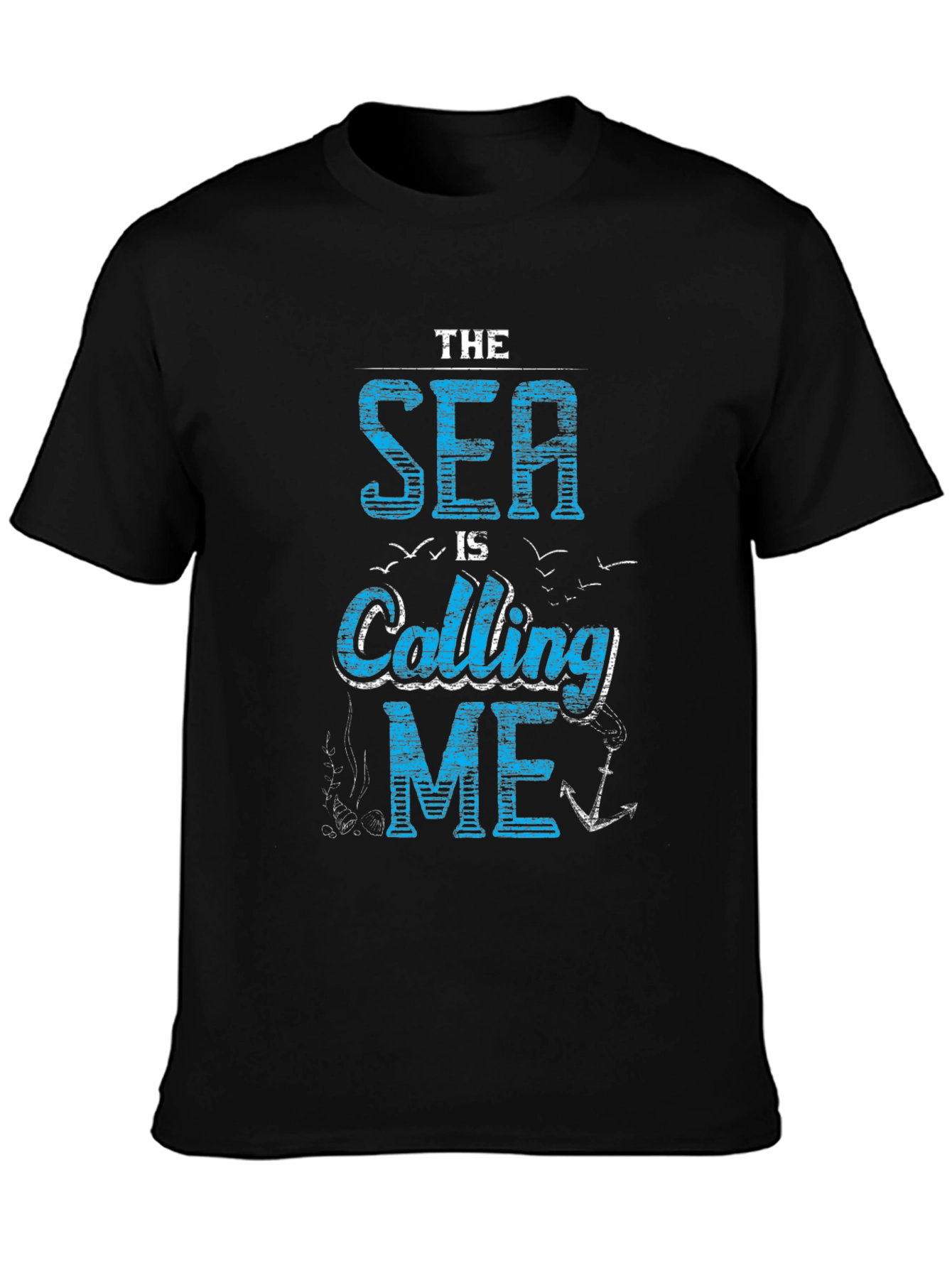 The Sea Is Calling Me - Mens Graphic T-Shirt