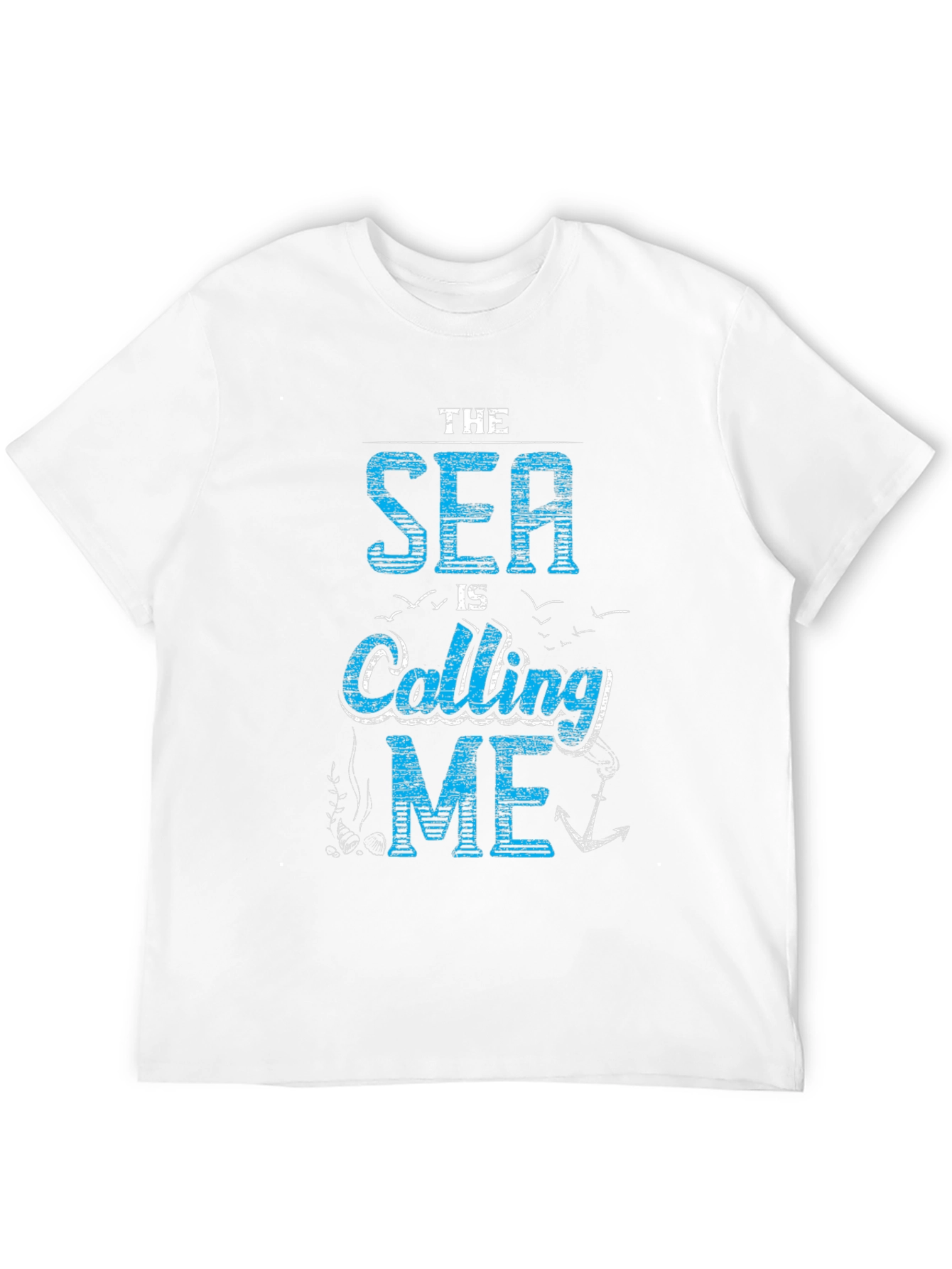The Sea Is Calling Me - Mens Graphic T-Shirt