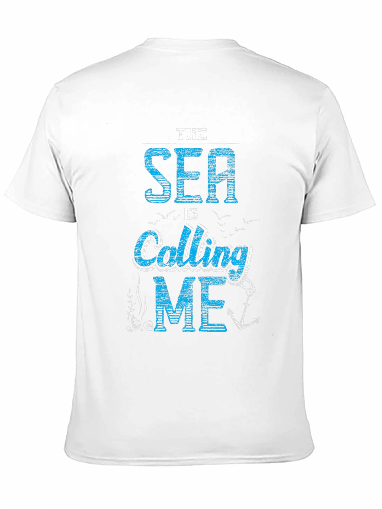 The Sea Is Calling Me - Mens Graphic T-Shirt