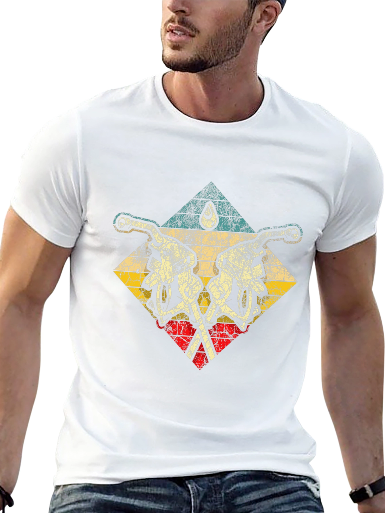 Retro Fuel Pump Graphic Tee