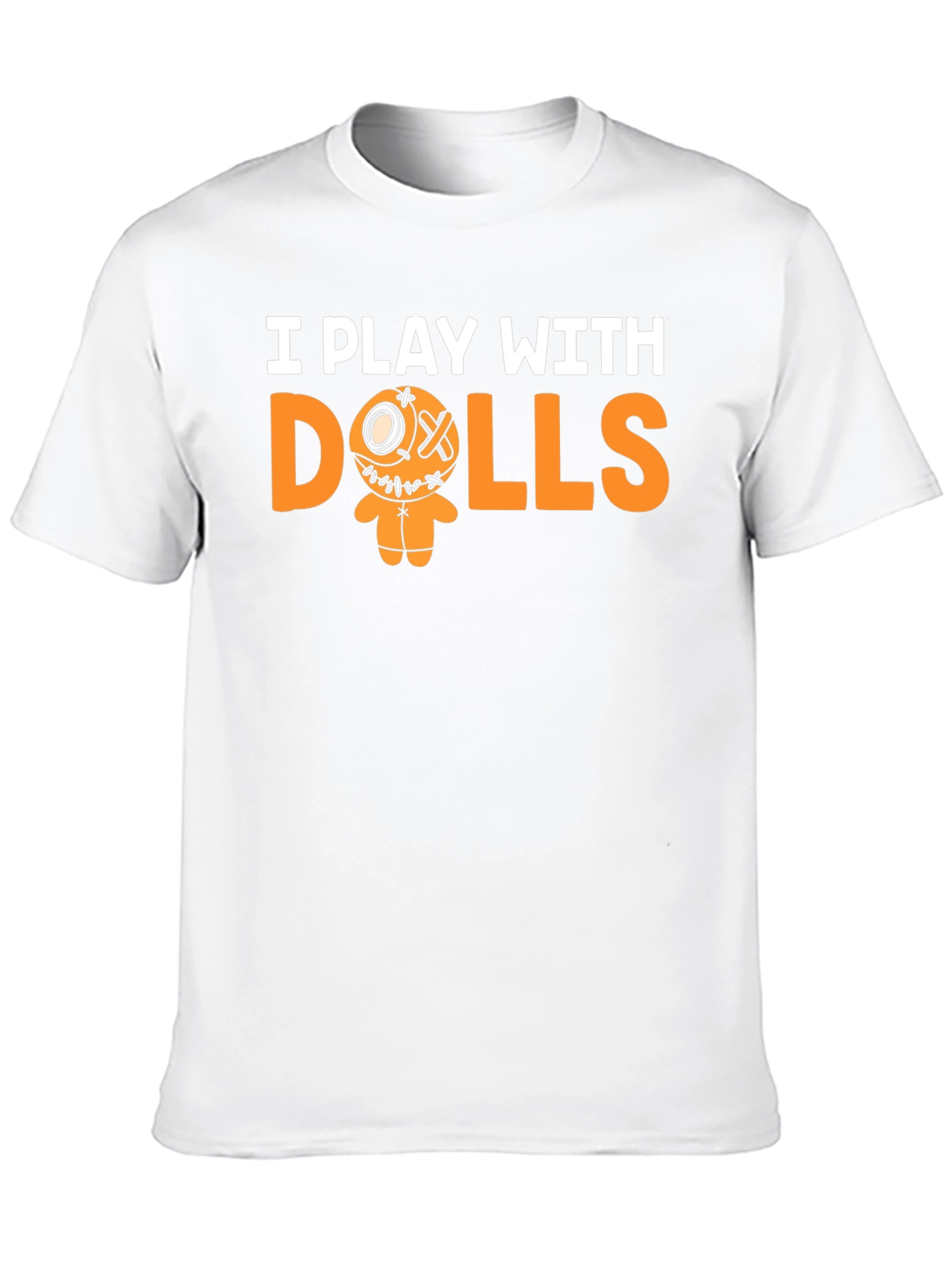 I Play With Dolls Graphic T-Shirt - Black