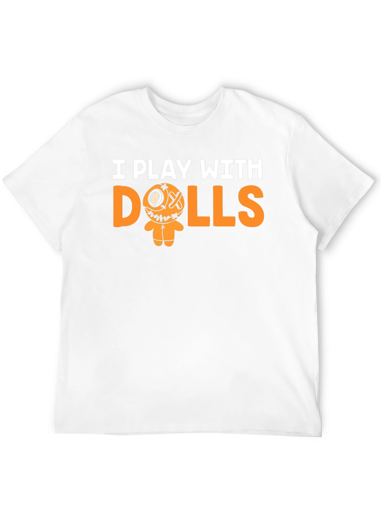 I Play With Dolls Graphic T-Shirt - Black