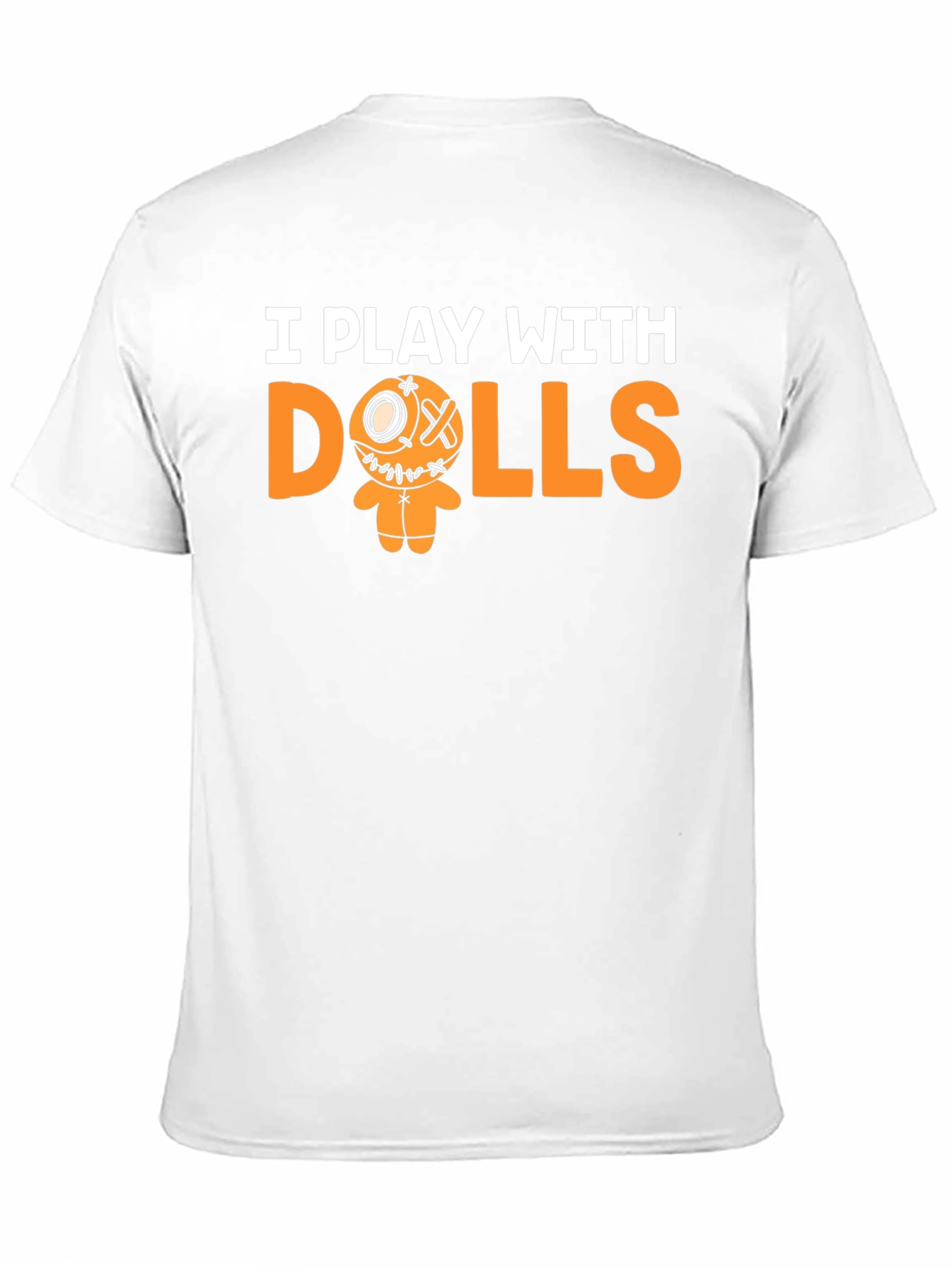 I Play With Dolls Graphic T-Shirt - Black