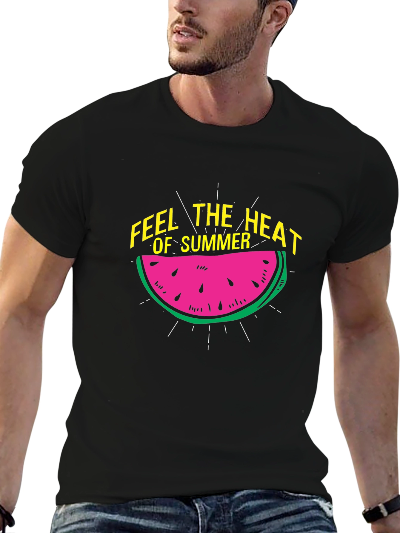 Feel the Heat of Summer Watermelon T-Shirt